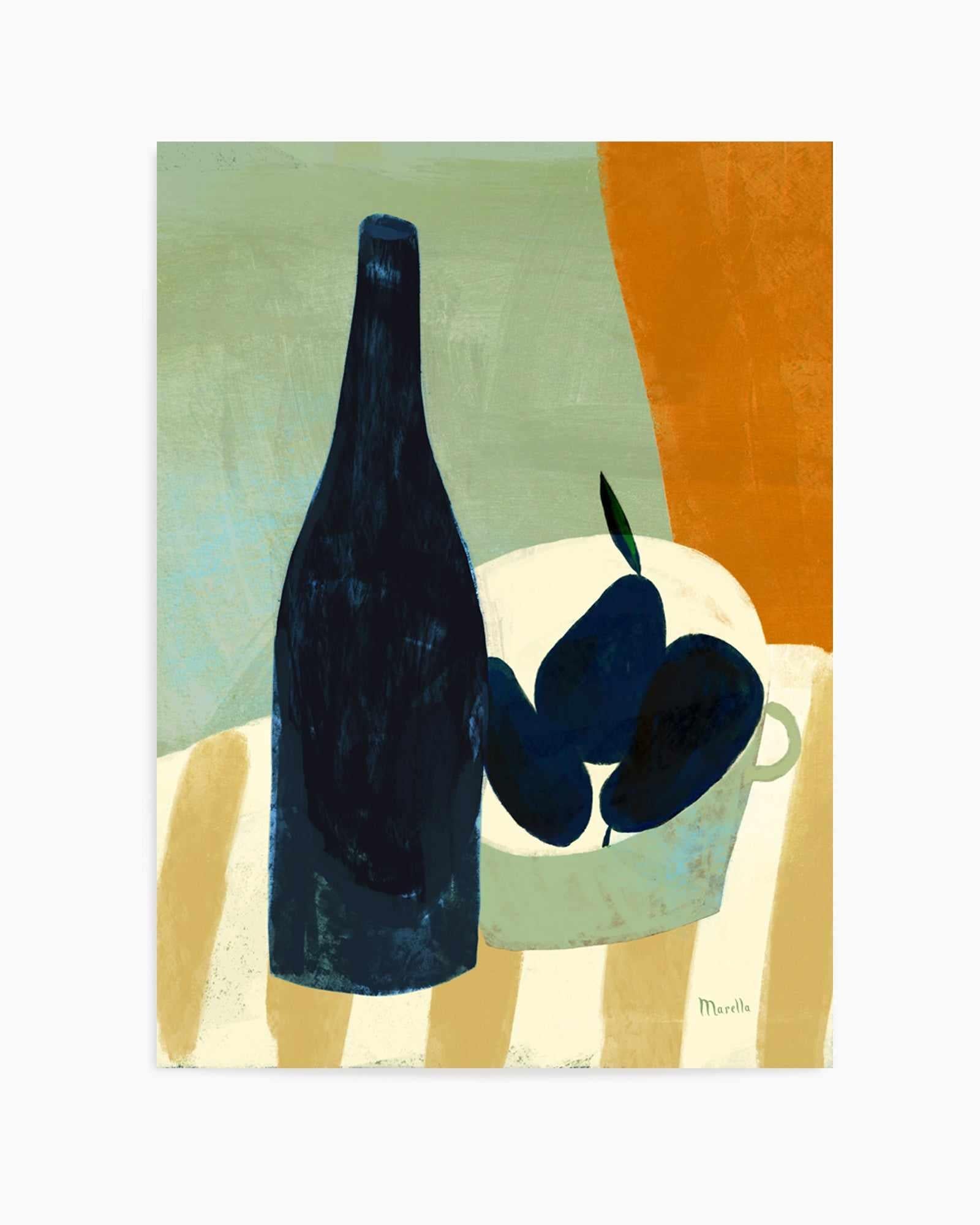 Three Pears by Marco Marella | Art Print from Olive et Oriel where you can shop wallpaper and artworks online