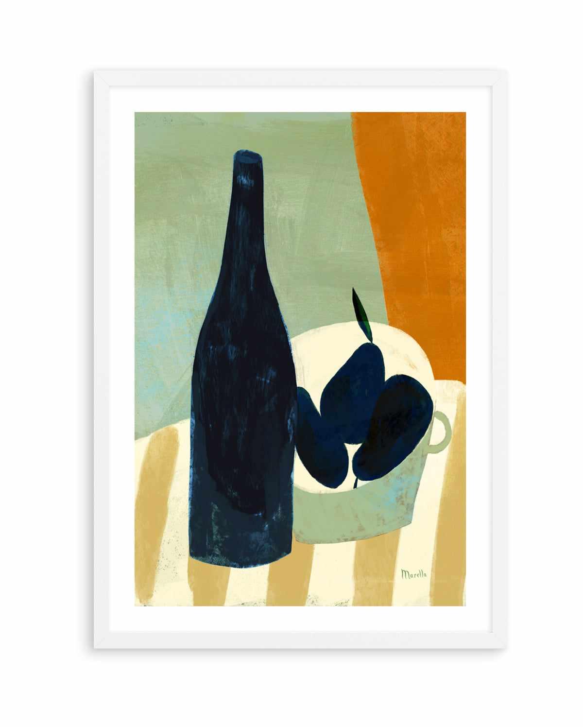 Three Pears by Marco Marella | Art Print from Olive et Oriel where you can shop wallpaper and artworks online