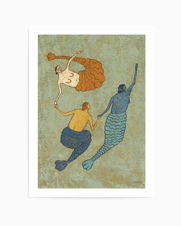 Three Sisters by Julie Celina | Art Print from Olive et Oriel where you can shop wallpaper and artworks online
