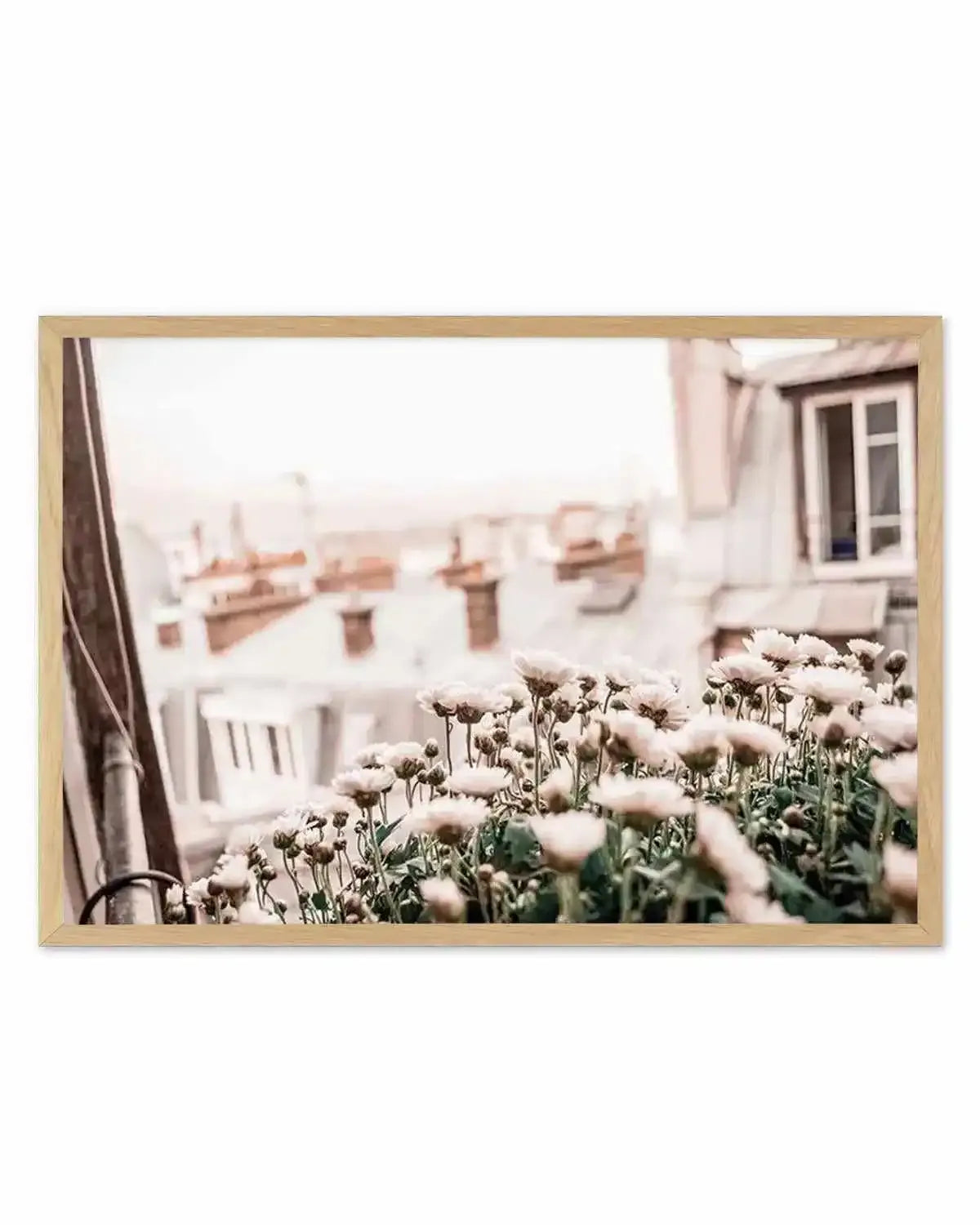 Through Parisian Windows Art Print from Olive et Oriel where you can shop wallpaper and artworks online