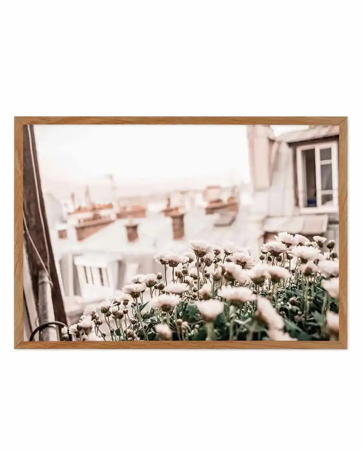 Through Parisian Windows Art Print from Olive et Oriel where you can shop wallpaper and artworks online