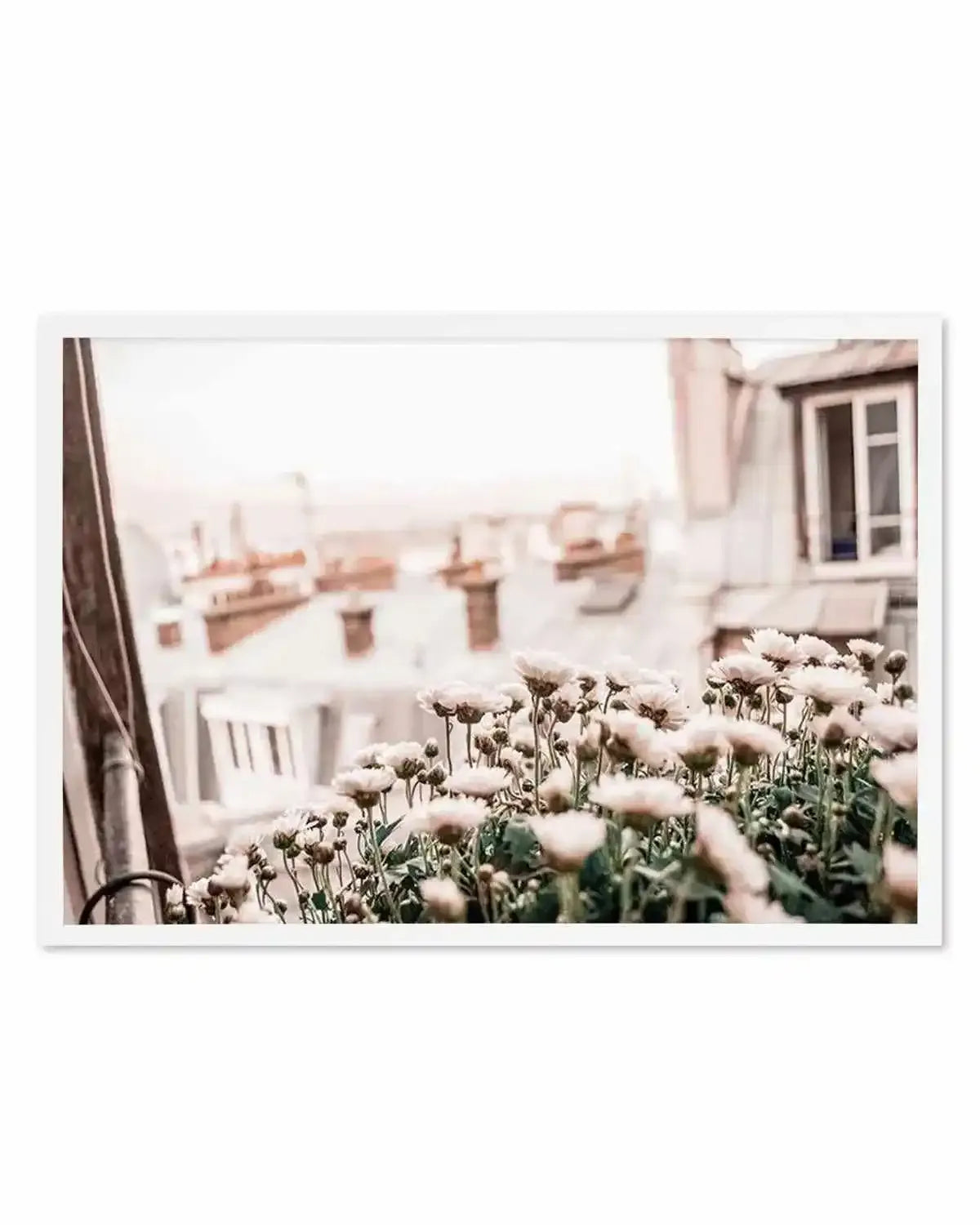 Through Parisian Windows Art Print from Olive et Oriel where you can shop wallpaper and artworks online