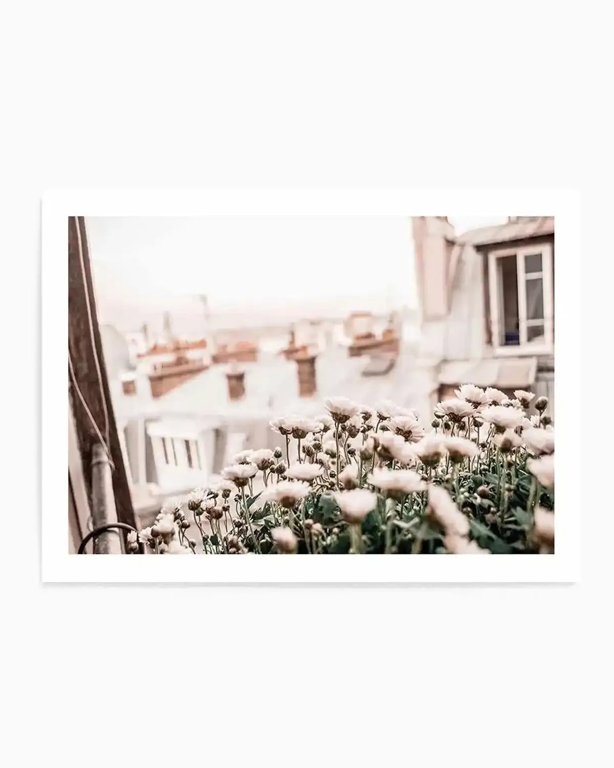 Through Parisian Windows Art Print from Olive et Oriel where you can shop wallpaper and artworks online