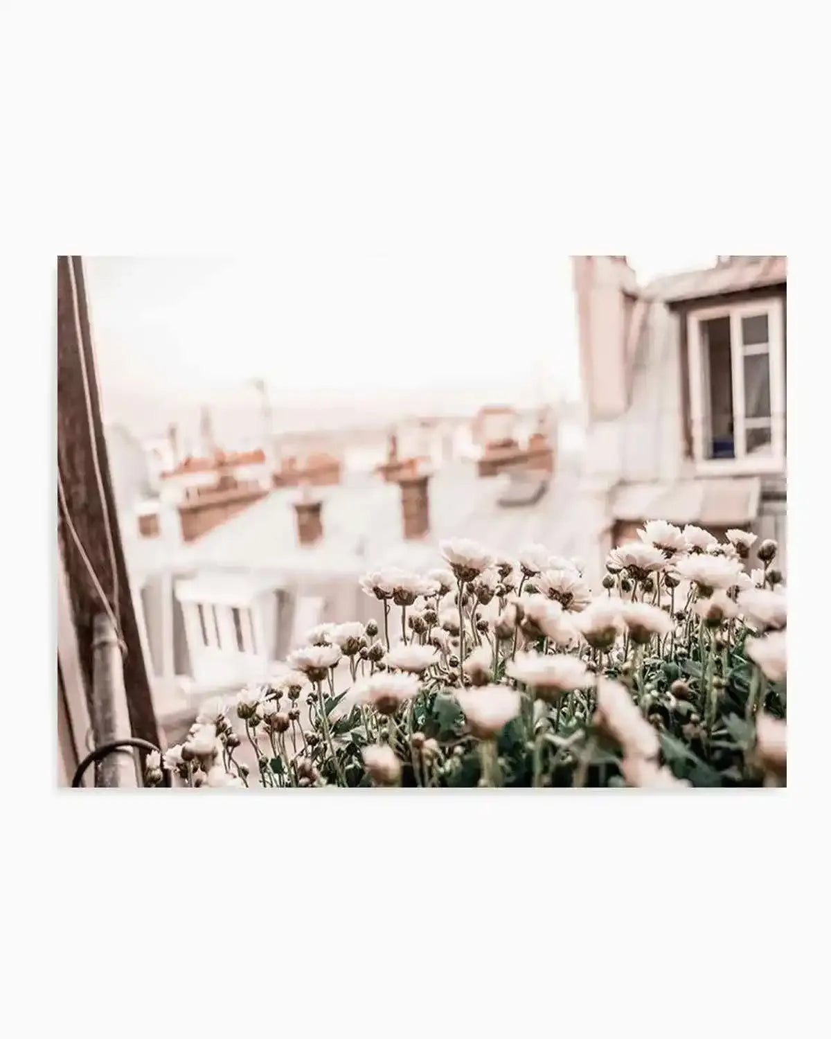 Through Parisian Windows Art Print from Olive et Oriel where you can shop wallpaper and artworks online