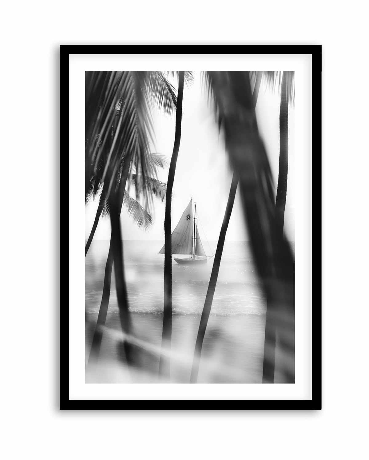 Through the Palms | Art Print