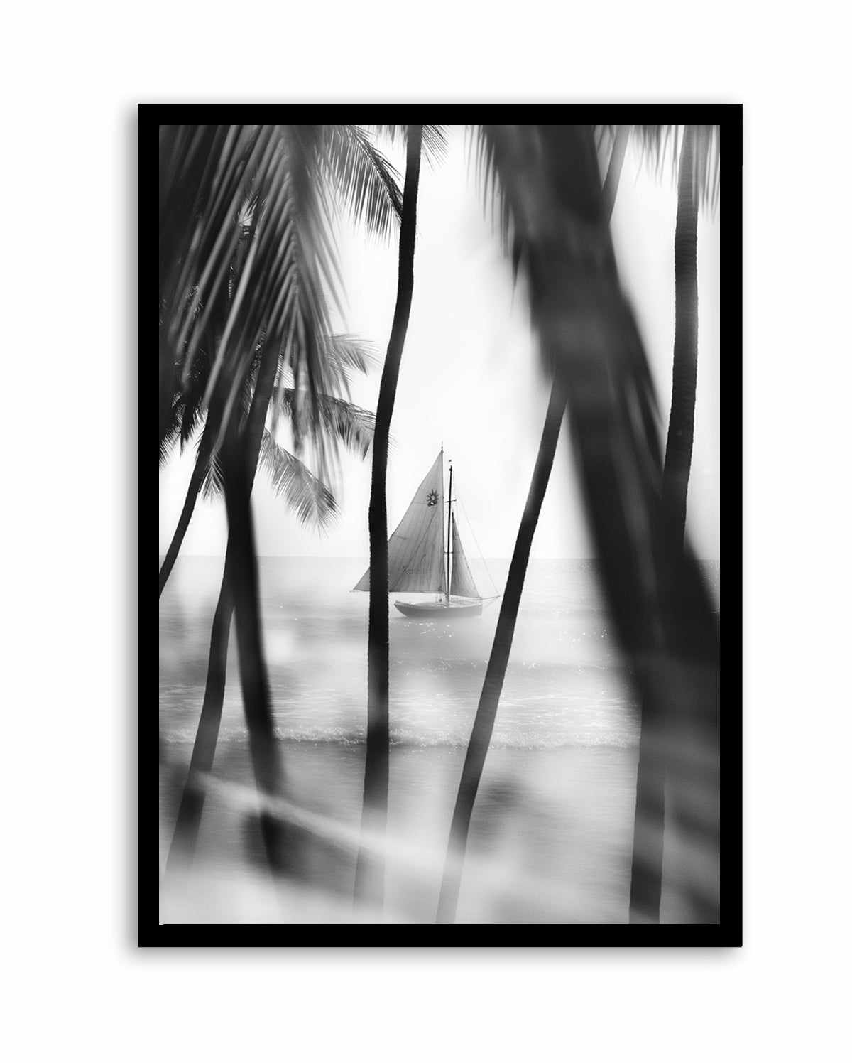 Through the Palms | Art Print