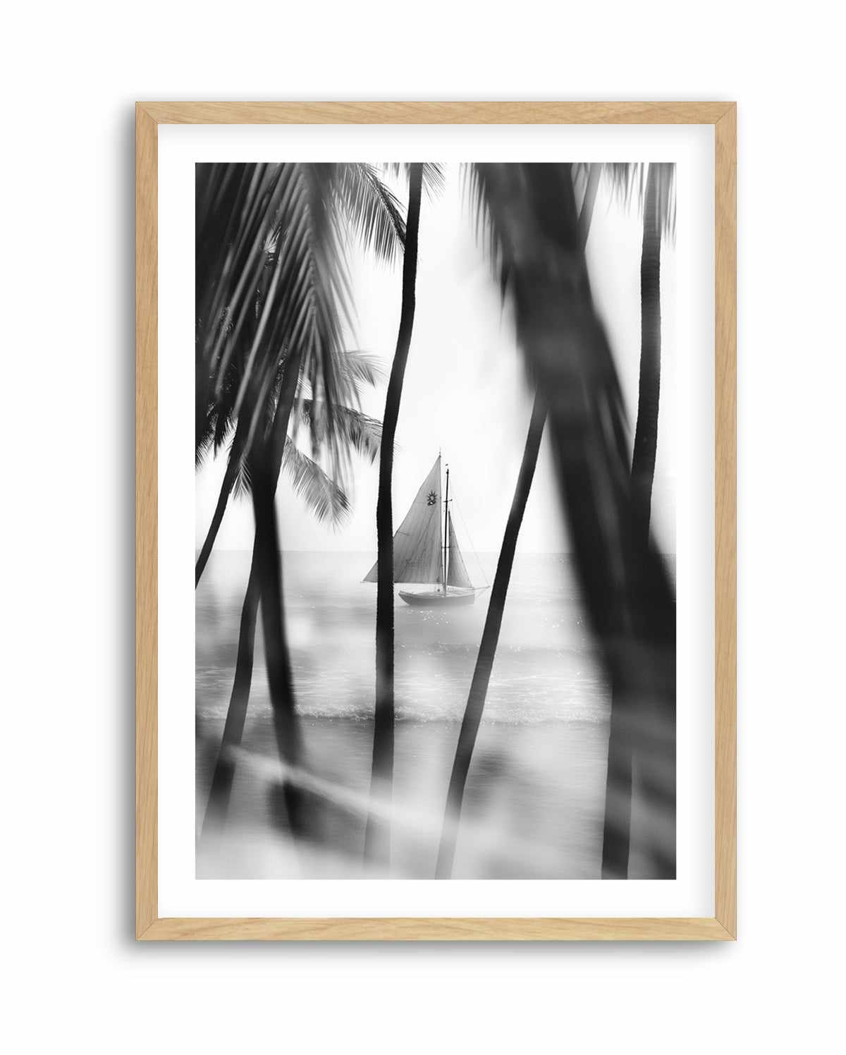 Through the Palms | Art Print