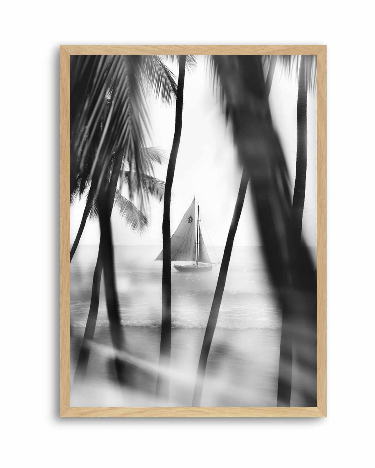 Through the Palms | Art Print