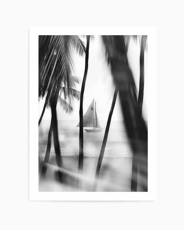Through the Palms | Art Print from Olive et Oriel where you can shop wallpaper and artworks online
