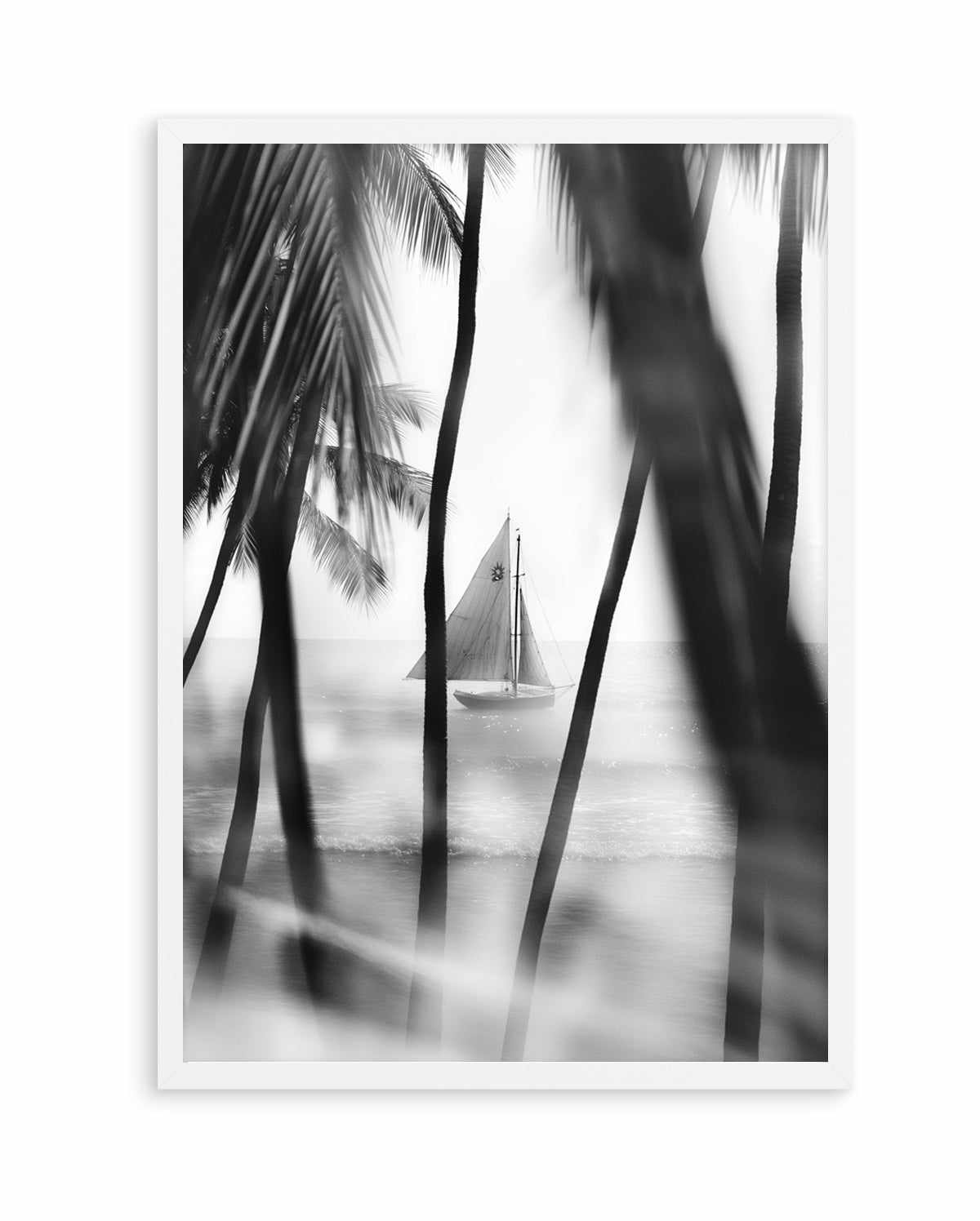 Through the Palms | Art Print