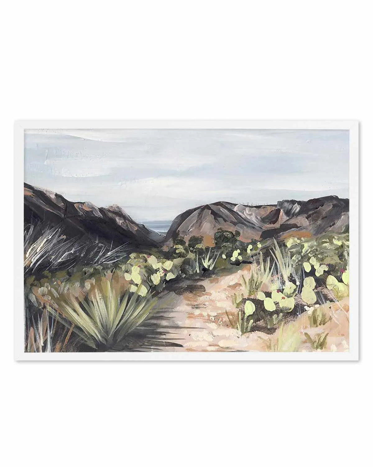 Through the Flowers by Meredith O'Neal Art Print from Olive et Oriel where you can shop wallpaper and artworks online