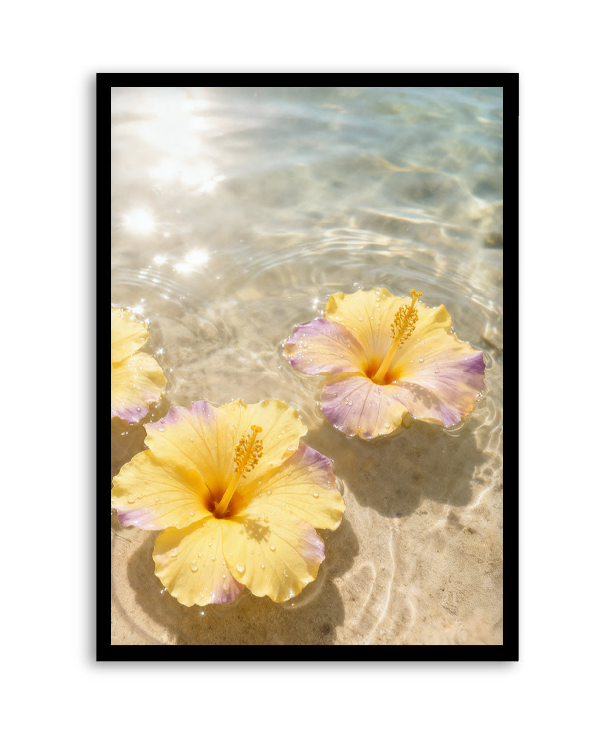 Tidal Blossom | Art Print from Olive et Oriel where you can shop wallpaper and artworks online