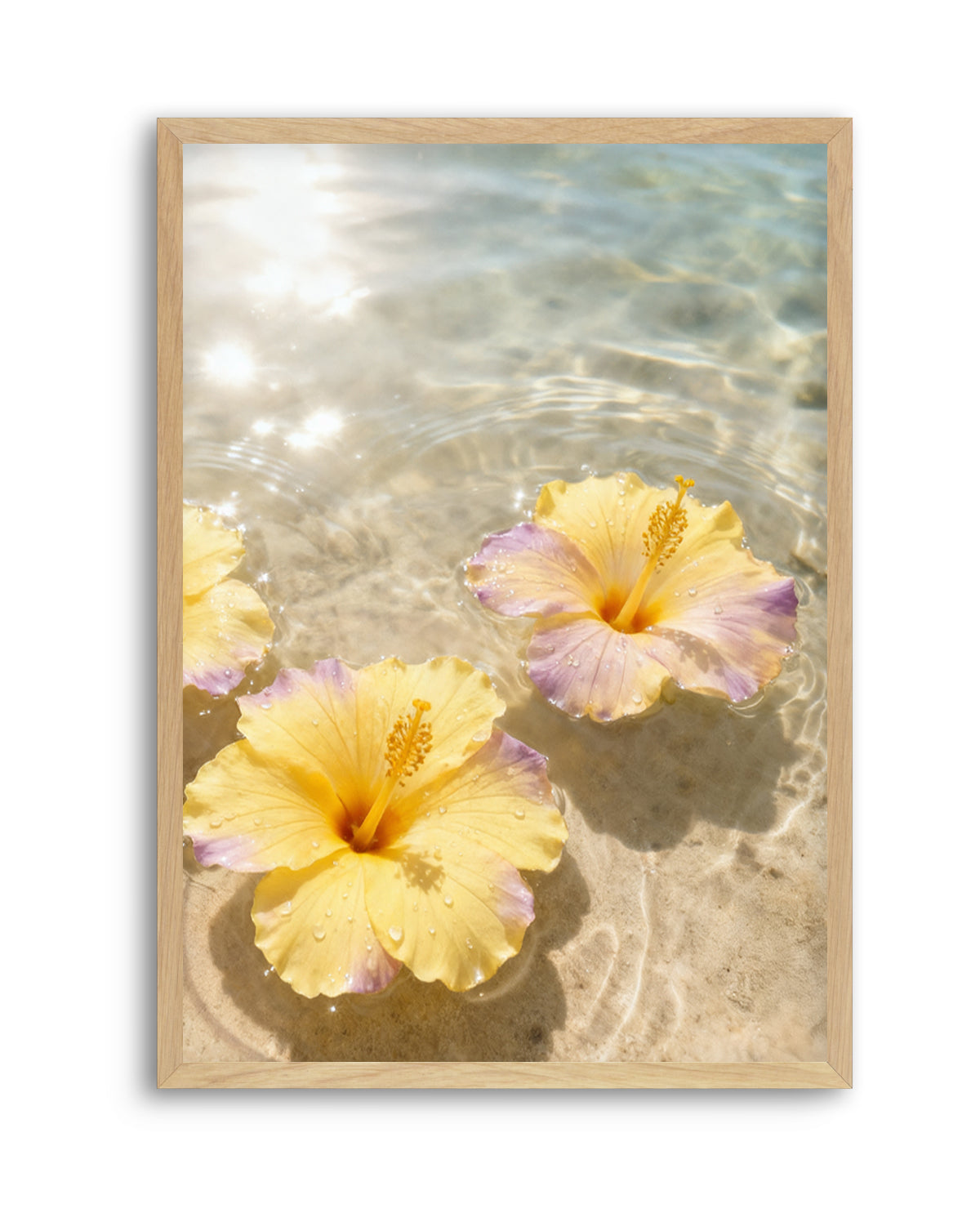 Tidal Blossom | Art Print from Olive et Oriel where you can shop wallpaper and artworks online