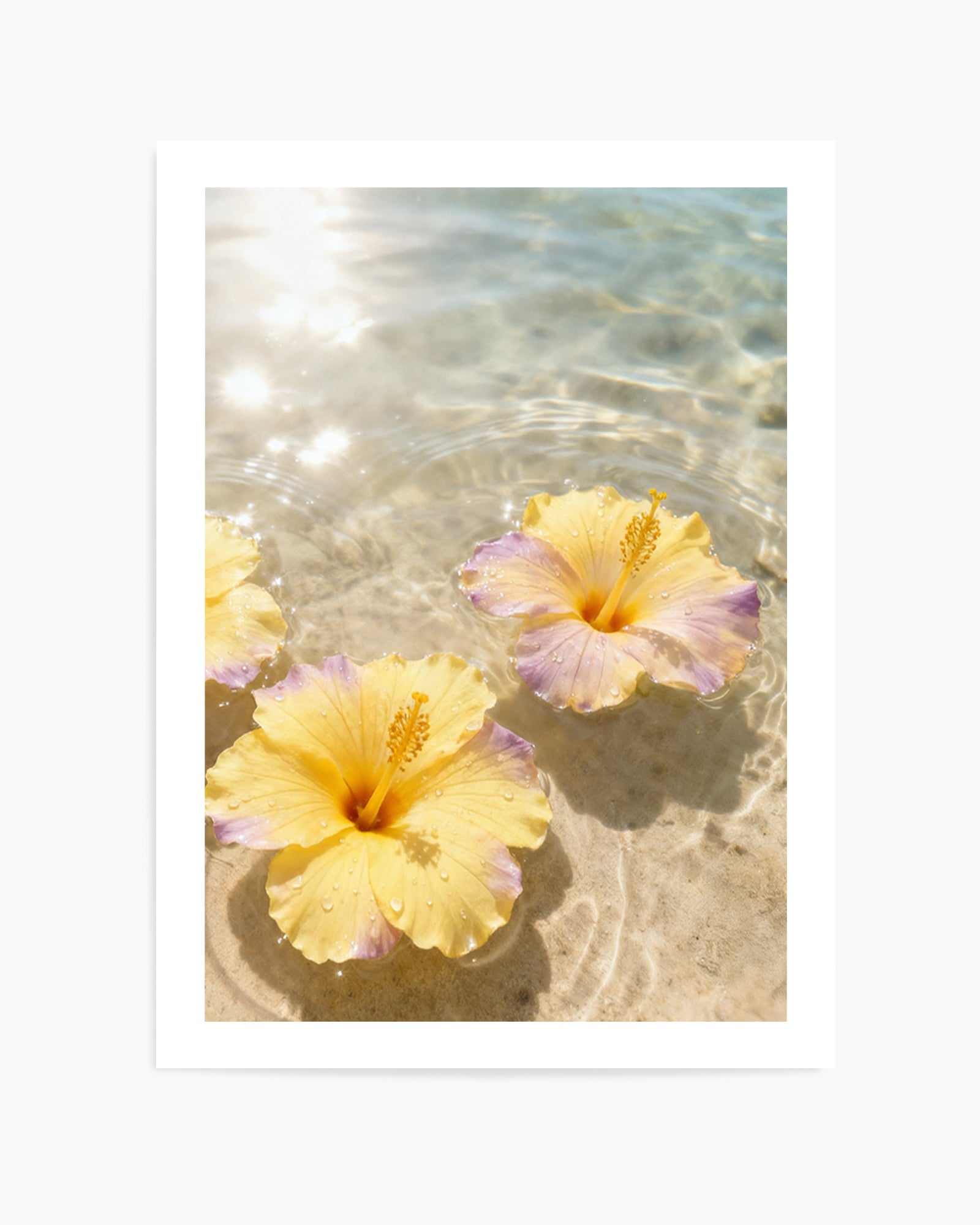 Tidal Blossom | Art Print from Olive et Oriel where you can shop wallpaper and artworks online