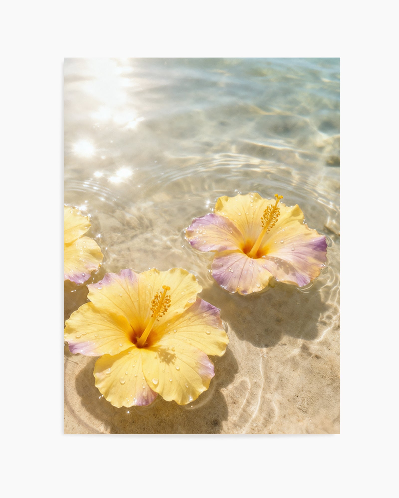 Tidal Blossom | Art Print from Olive et Oriel where you can shop wallpaper and artworks online