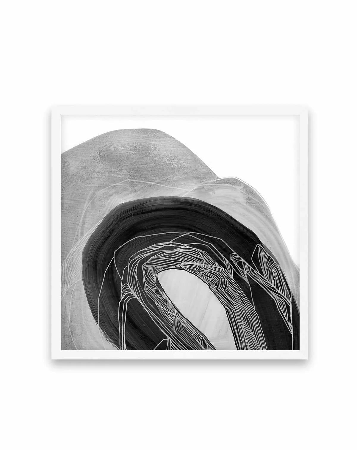 Tide Luxe SQ by Kirsta Benedetti Art Print-PRINT-Olive et Oriel-Kirsta Benedetti-70x70 cm | 27.5" x 27.5"-Oak-With White Border-Buy-Australian-Art-Prints-Online-with-Olive-et-Oriel-Your-Artwork-Specialists-Austrailia-Decorate-With-Coastal-Photo-Wall-Art-Prints-From-Our-Beach-House-Artwork-Collection-Fine-Poster-and-Framed-Artwork