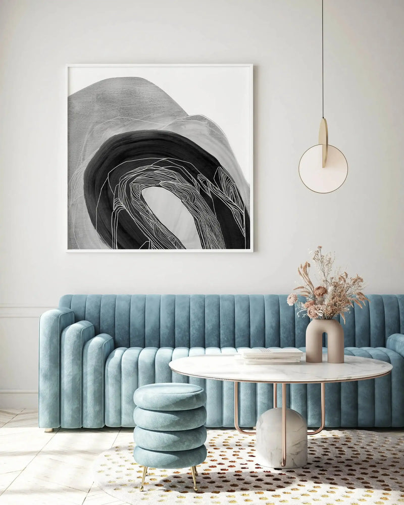 Tide Luxe SQ by Kirsta Benedetti Art Print-PRINT-Olive et Oriel-Kirsta Benedetti-Buy-Australian-Art-Prints-Online-with-Olive-et-Oriel-Your-Artwork-Specialists-Austrailia-Decorate-With-Coastal-Photo-Wall-Art-Prints-From-Our-Beach-House-Artwork-Collection-Fine-Poster-and-Framed-Artwork