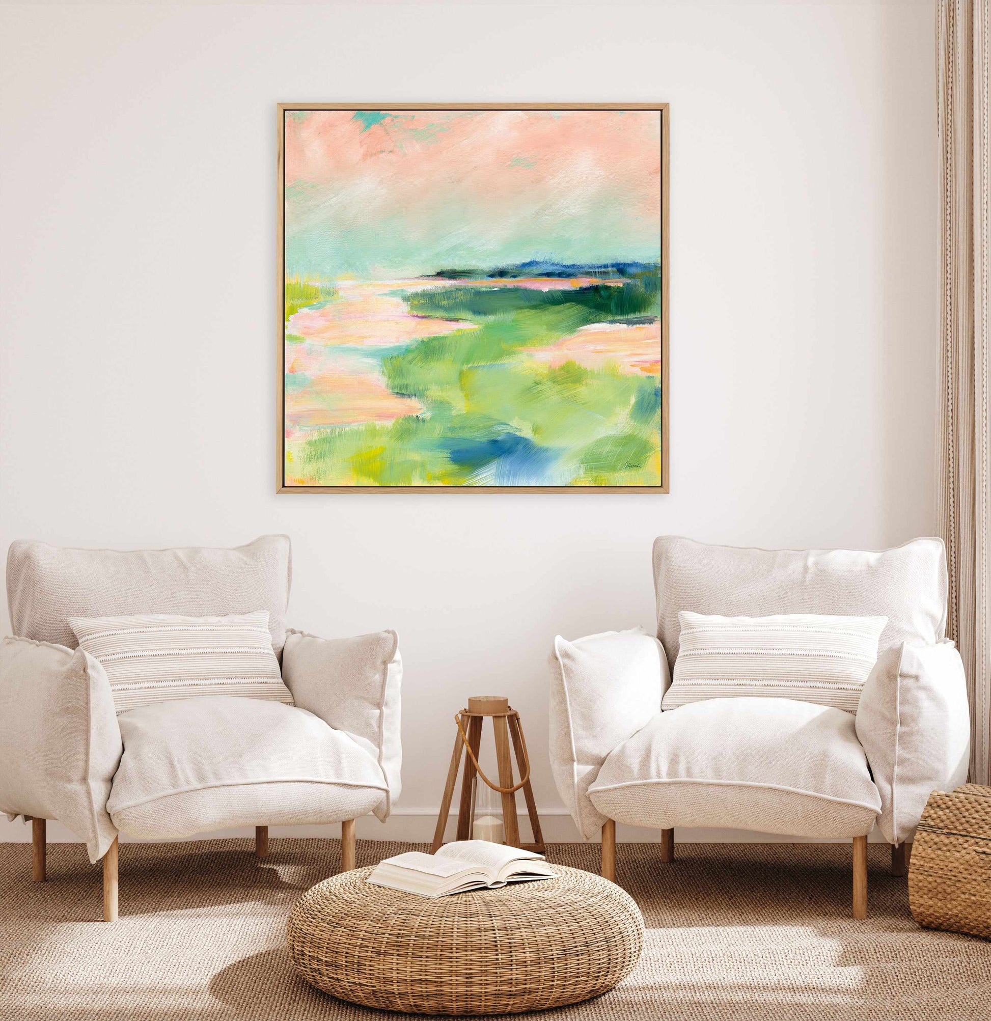 Tidewater | Framed Canvas Art Print from Olive et Oriel where you can shop wallpaper and artworks online