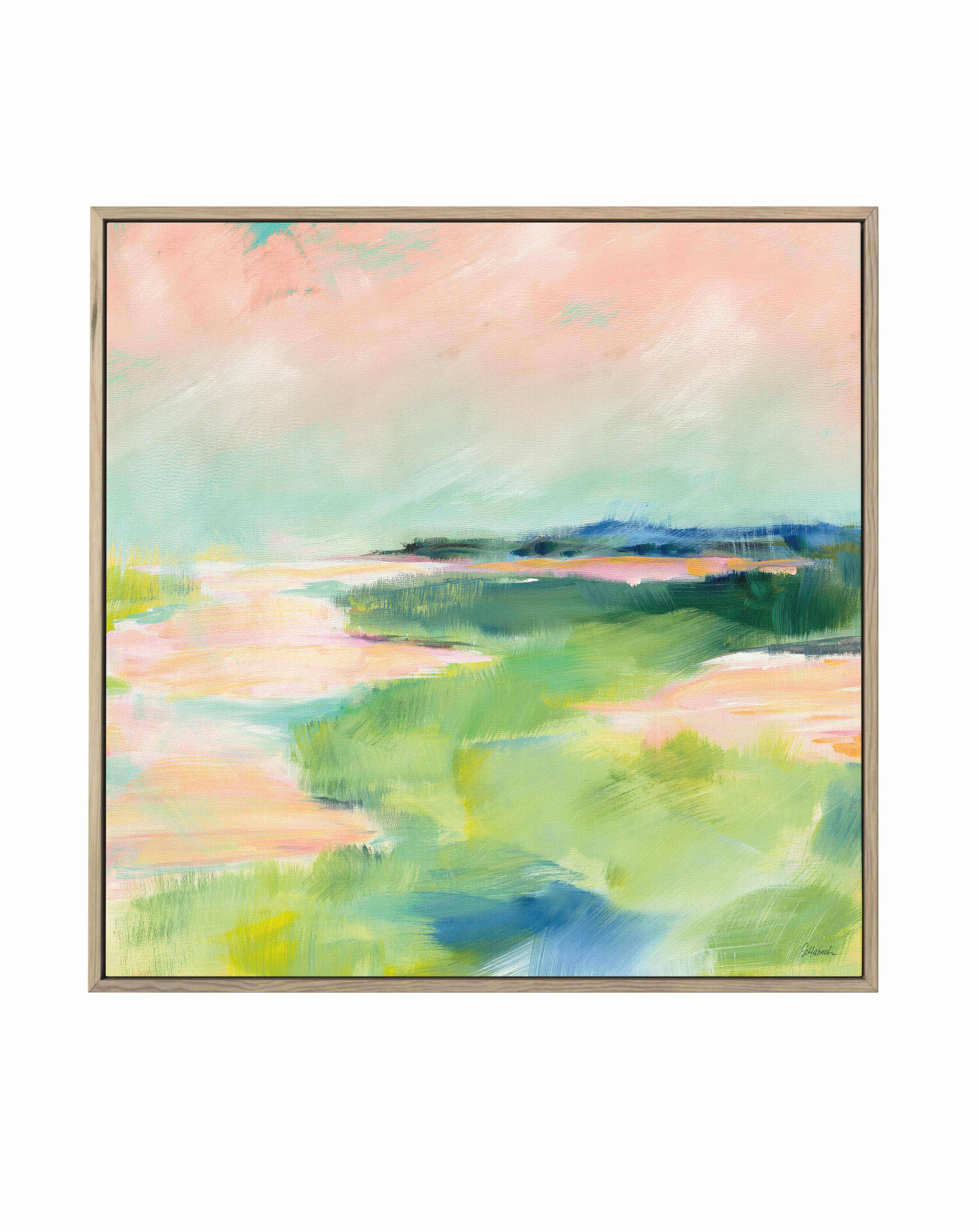 Tidewater | Framed Canvas Art Print from Olive et Oriel where you can shop wallpaper and artworks online