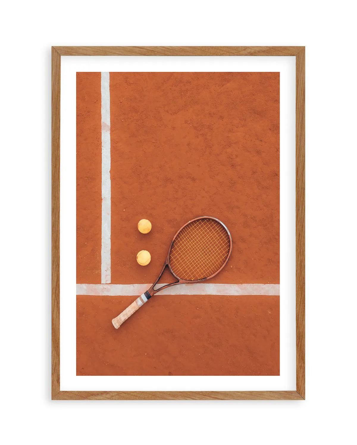 Tie Breaker Art Print-PRINT-Olive et Oriel-Olive et Oriel-50x70 cm | 19.6" x 27.5"-Walnut-With White Border-Buy-Australian-Art-Prints-Online-with-Olive-et-Oriel-Your-Artwork-Specialists-Austrailia-Decorate-With-Coastal-Photo-Wall-Art-Prints-From-Our-Beach-House-Artwork-Collection-Fine-Poster-and-Framed-Artwork