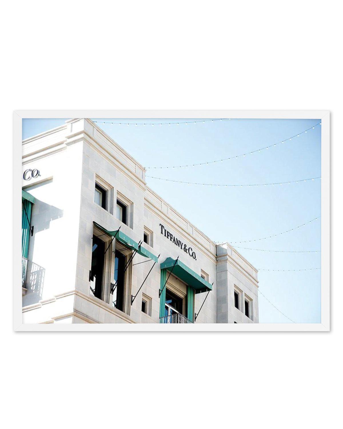 Tiffany & Co | Rodeo Drive | LS Art Print