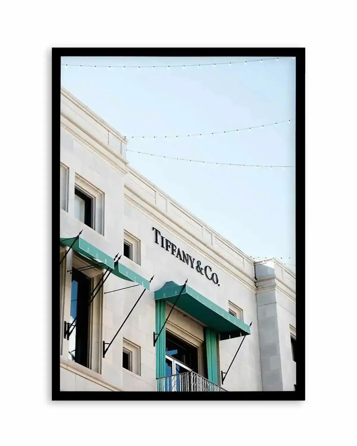Tiffany & Co | Rodeo Drive | PT Art Print from Olive et Oriel where you can shop wallpaper and artworks online