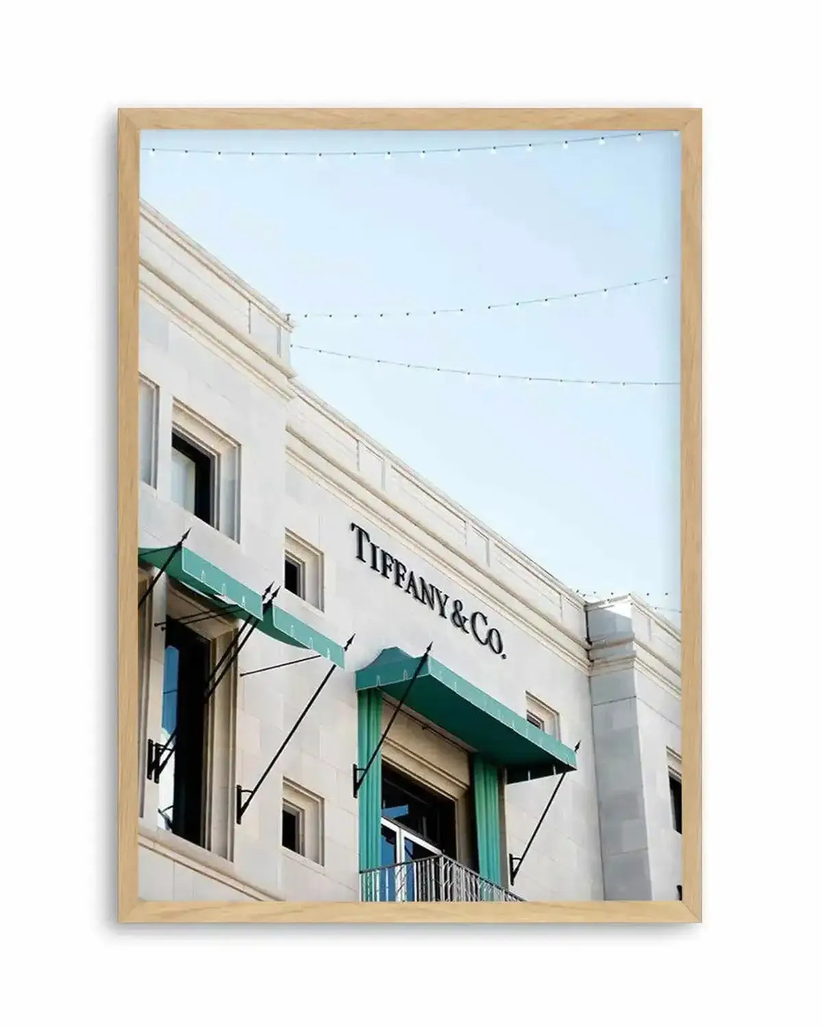Tiffany & Co | Rodeo Drive | PT Art Print from Olive et Oriel where you can shop wallpaper and artworks online