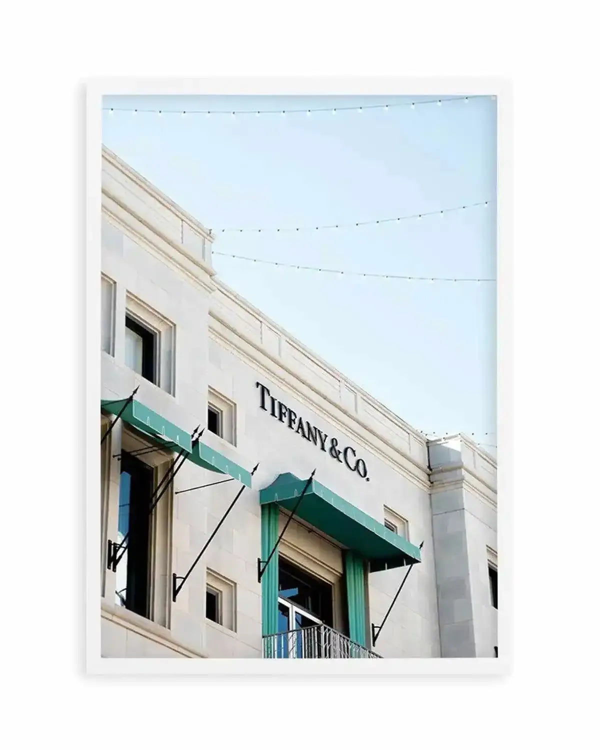 Tiffany & Co | Rodeo Drive | PT Art Print from Olive et Oriel where you can shop wallpaper and artworks online