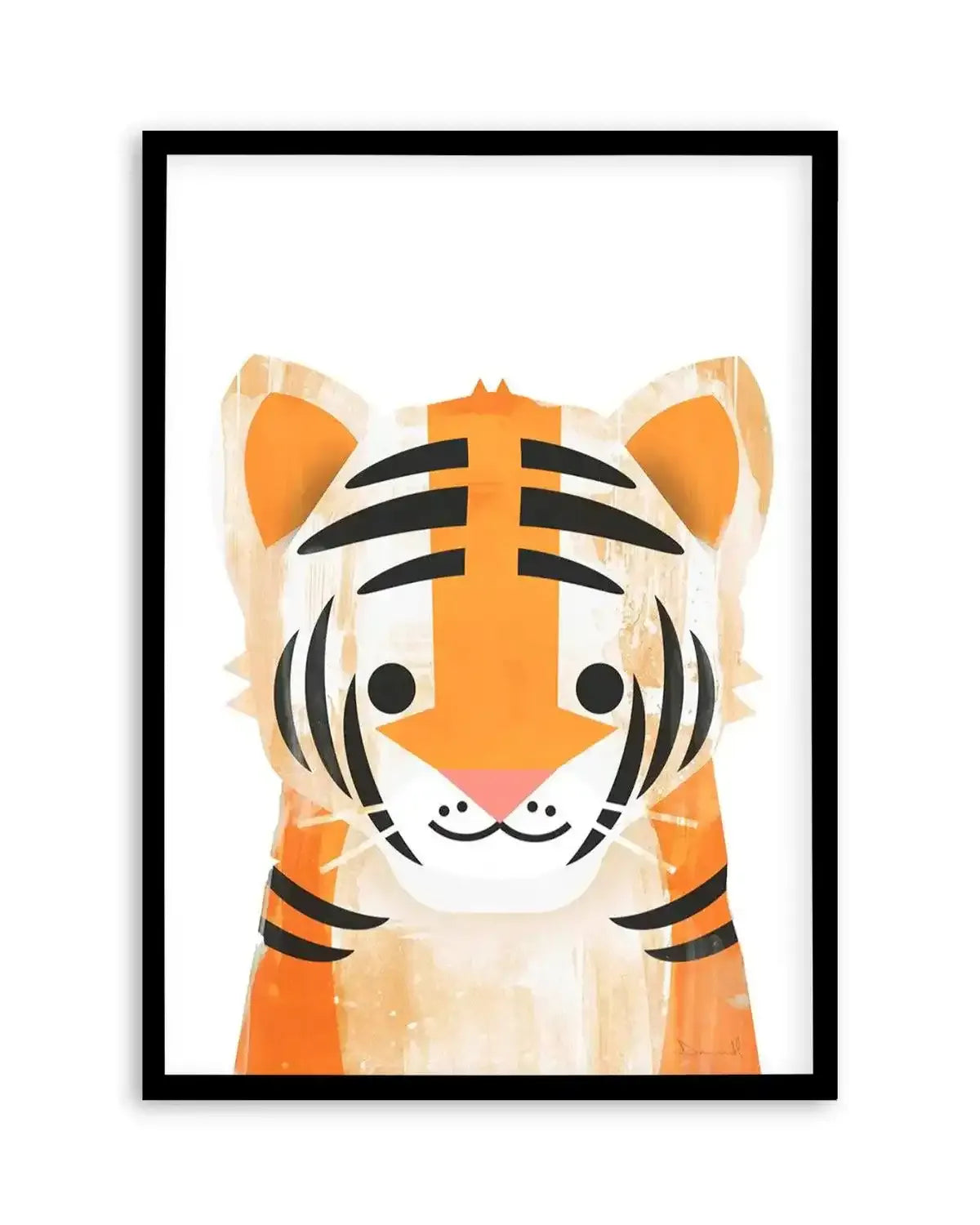 Tiger by Dan Hobday Art Print from Olive et Oriel where you can shop wallpaper and artworks online