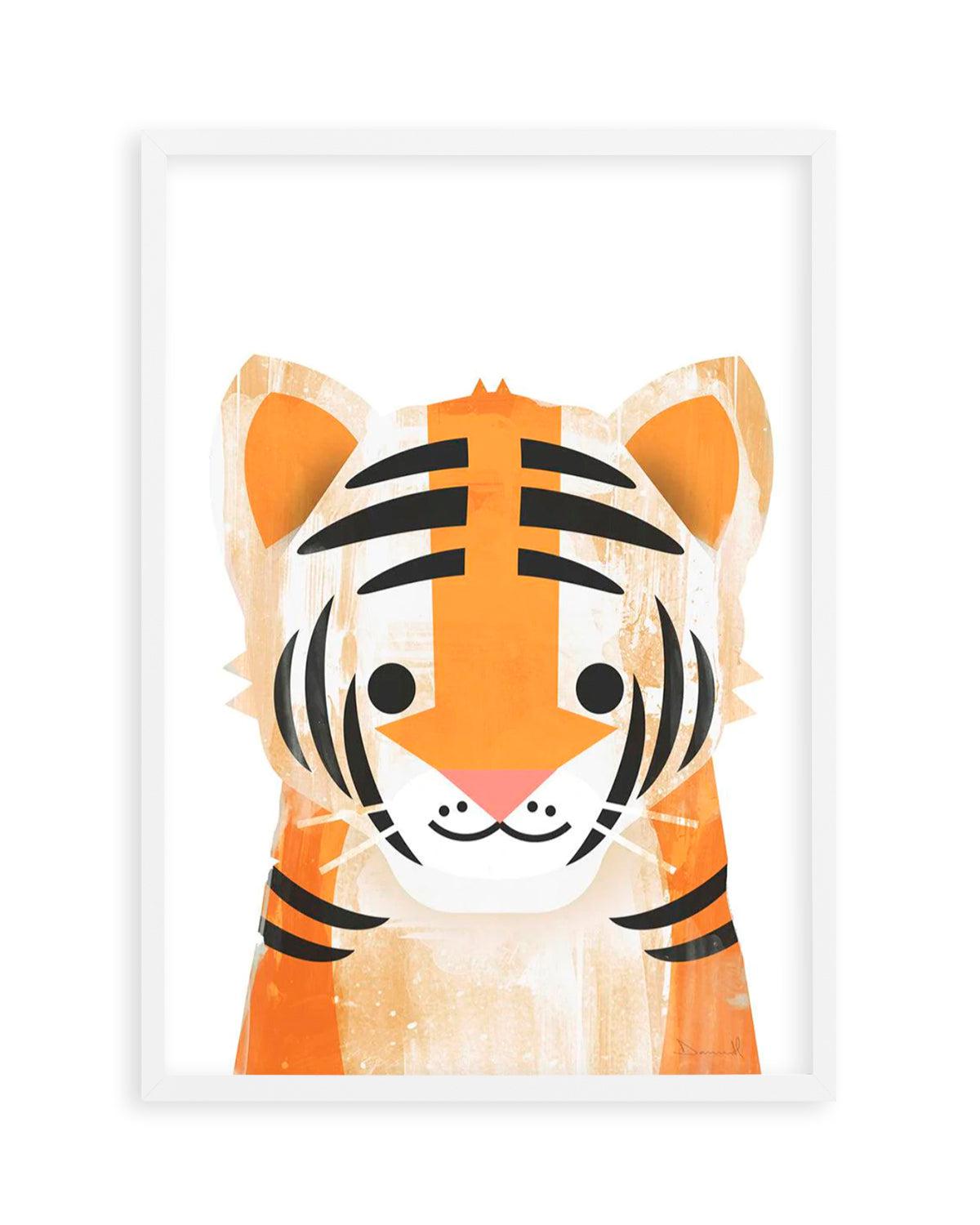 Tiger by Dan Hobday Art Print