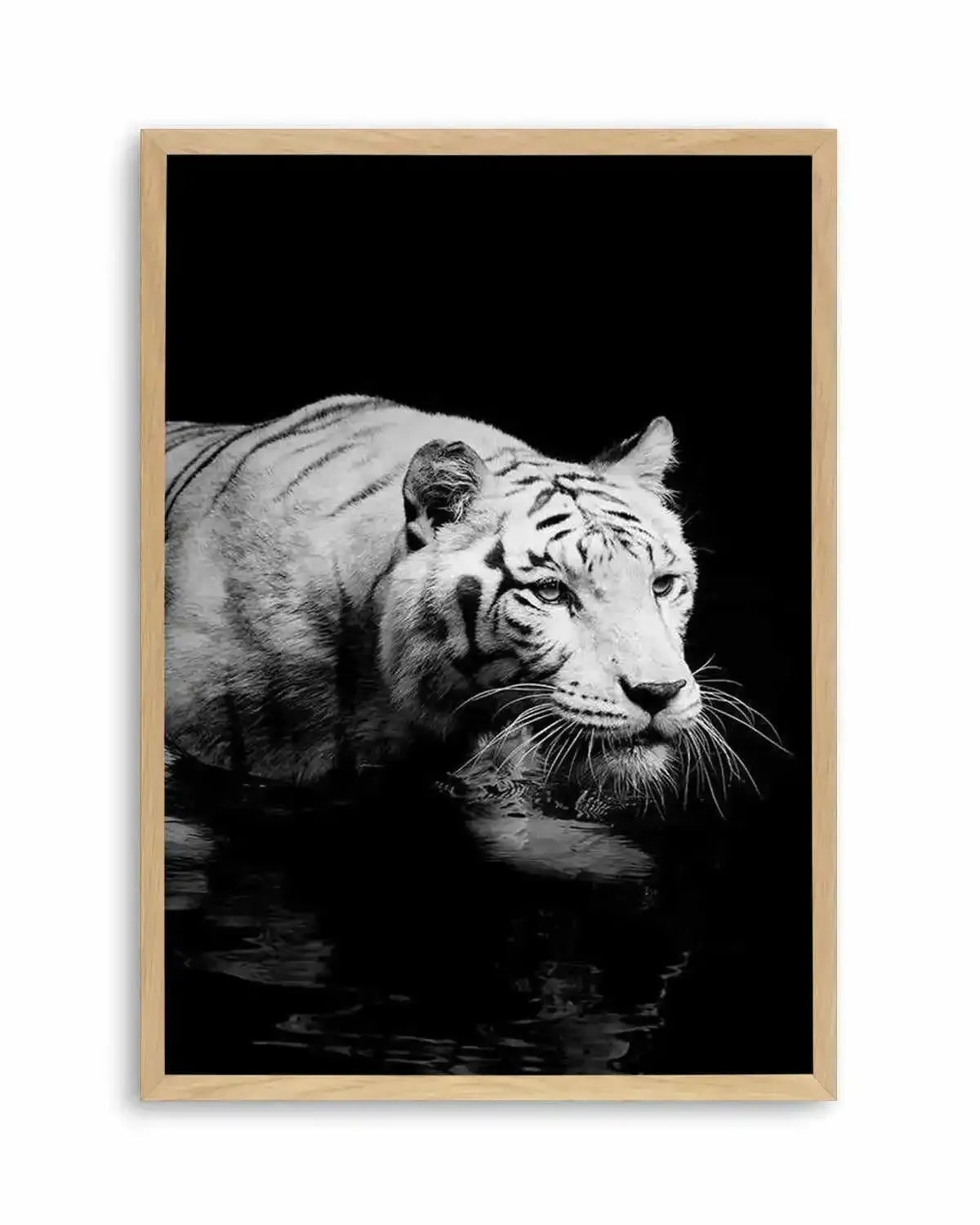 Tigre De Nuit | PT Art Print from Olive et Oriel where you can shop wallpaper and artworks online