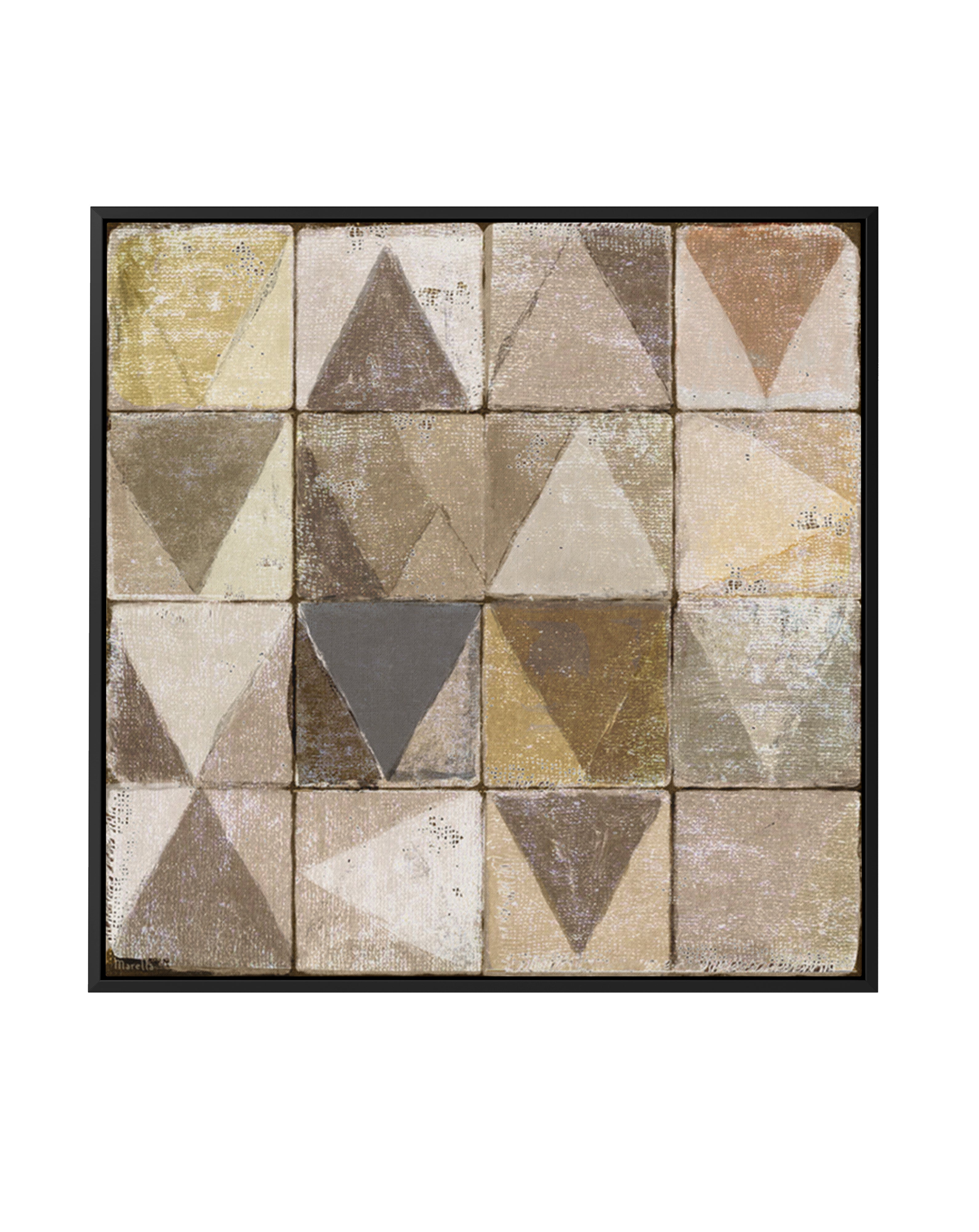 Tiles 1 by Marco Marella | Framed Canvas Art Print