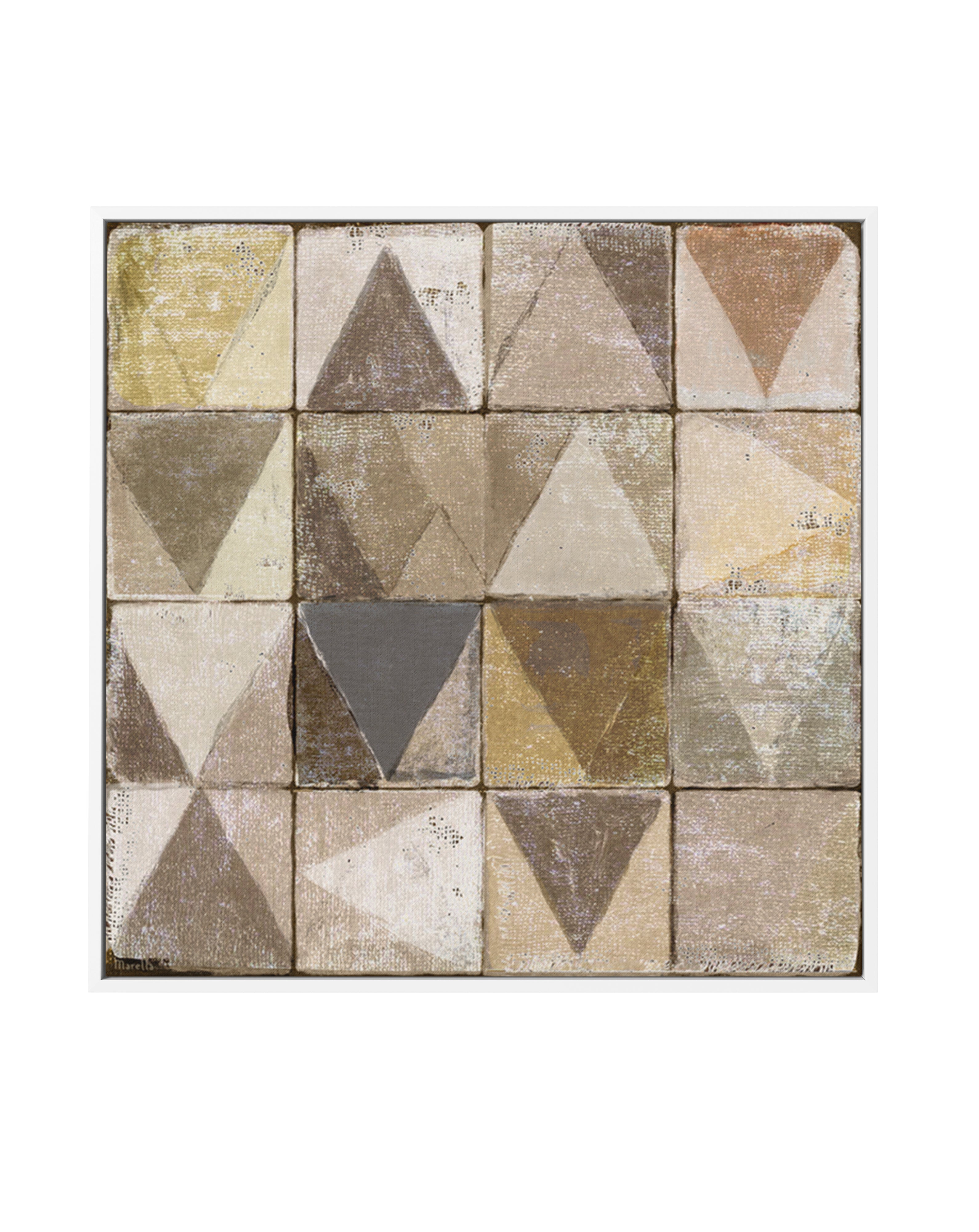 Tiles 1 by Marco Marella | Framed Canvas Art Print