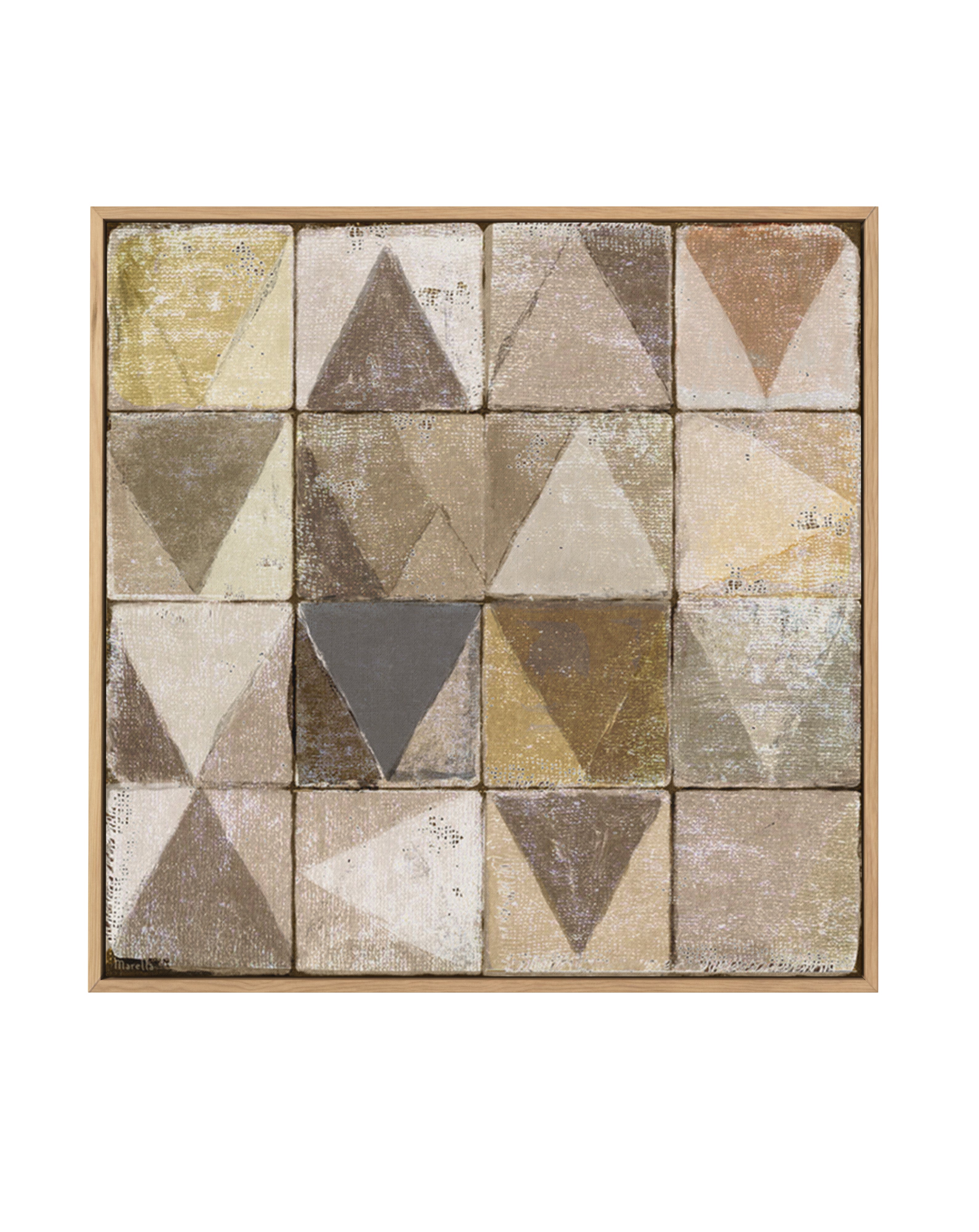 Tiles 1 by Marco Marella | Framed Canvas Art Print