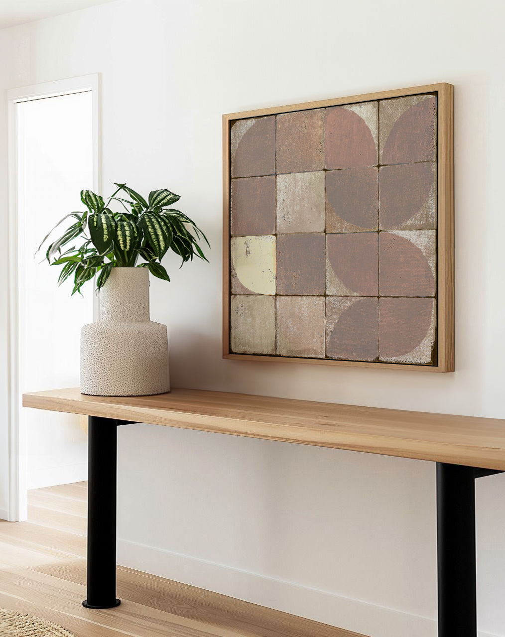 Tiles 3 by Marco Marella | Framed Canvas Art Print