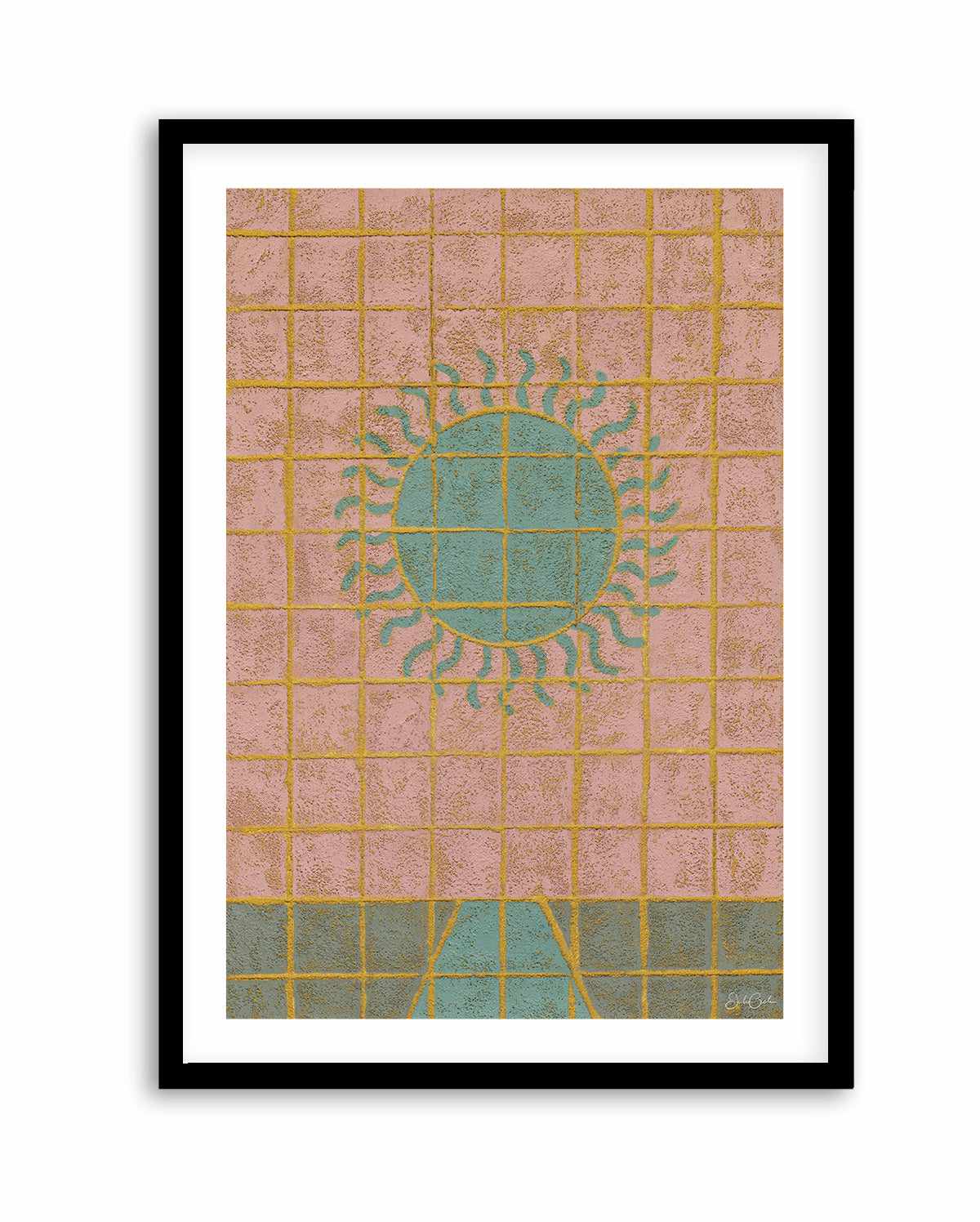 Tiles Of Sunset by Julie Celina | Art Print