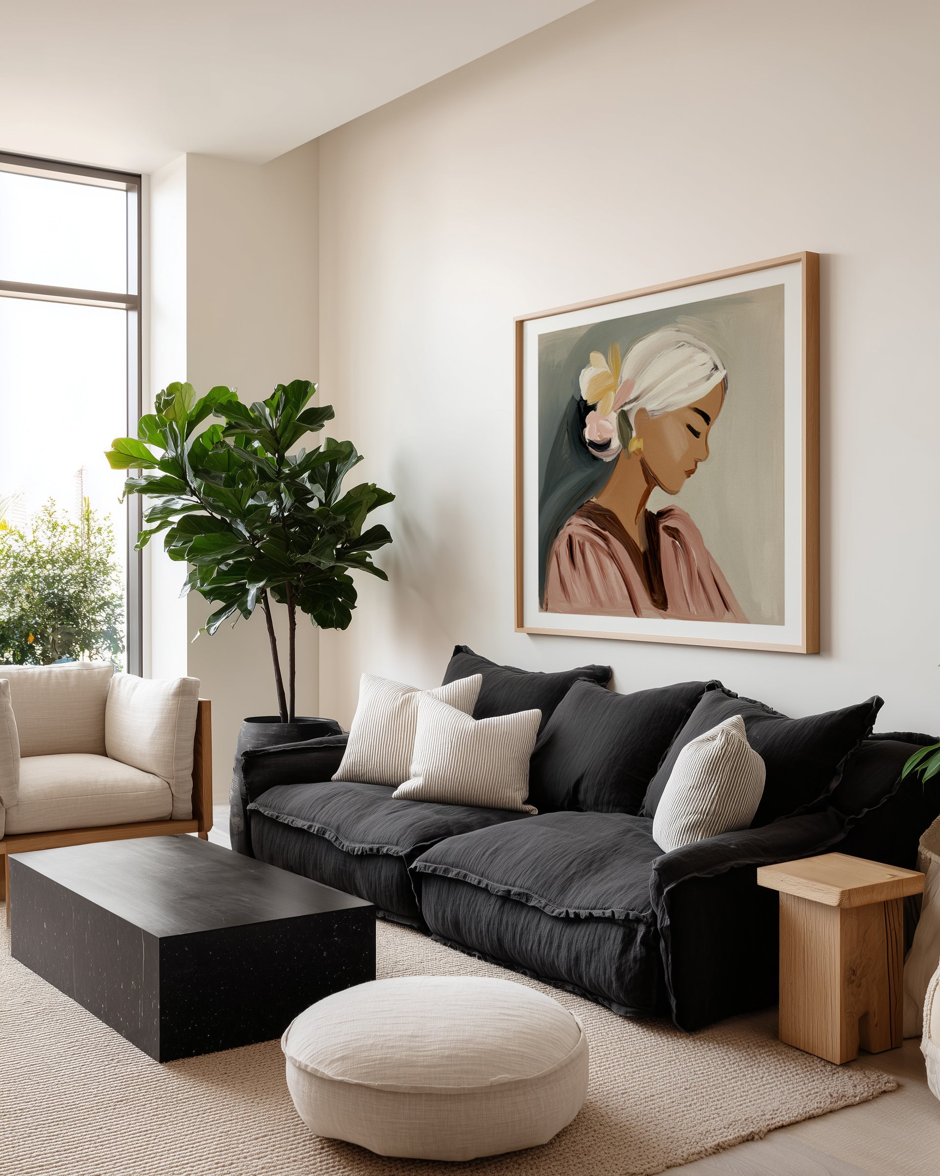 Tilly | Art Print from Olive et Oriel where you can shop wallpaper and artworks online