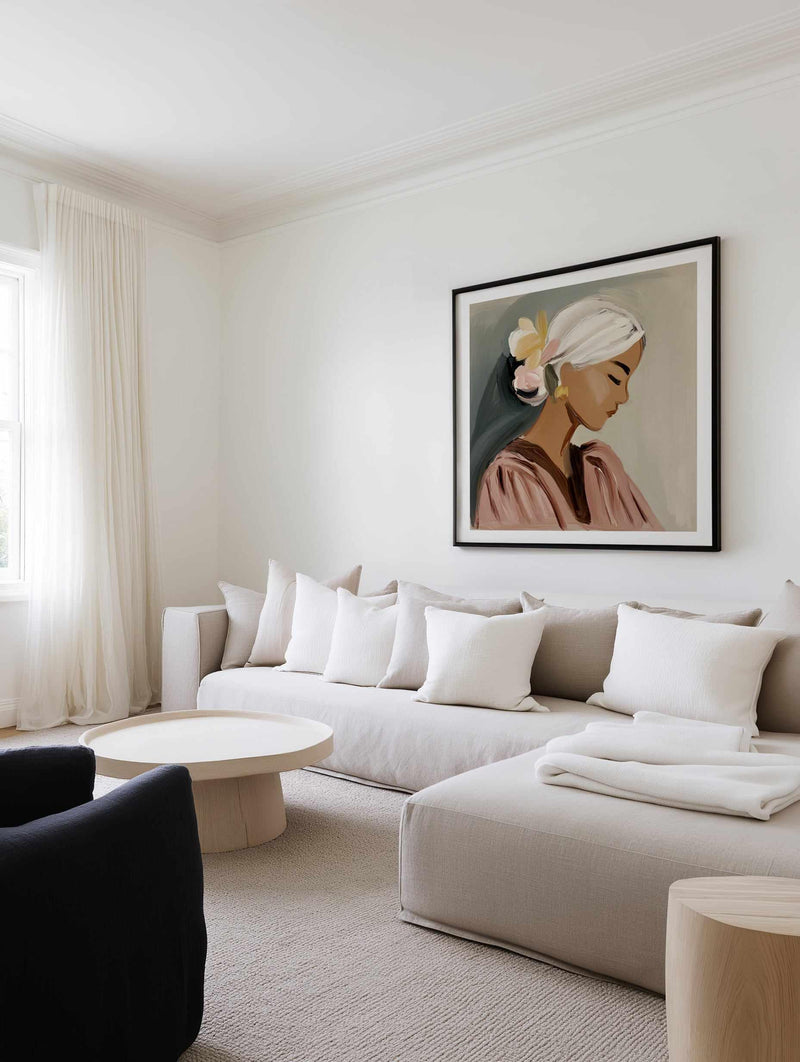 Tilly | Art Print from Olive et Oriel where you can shop wallpaper and artworks online