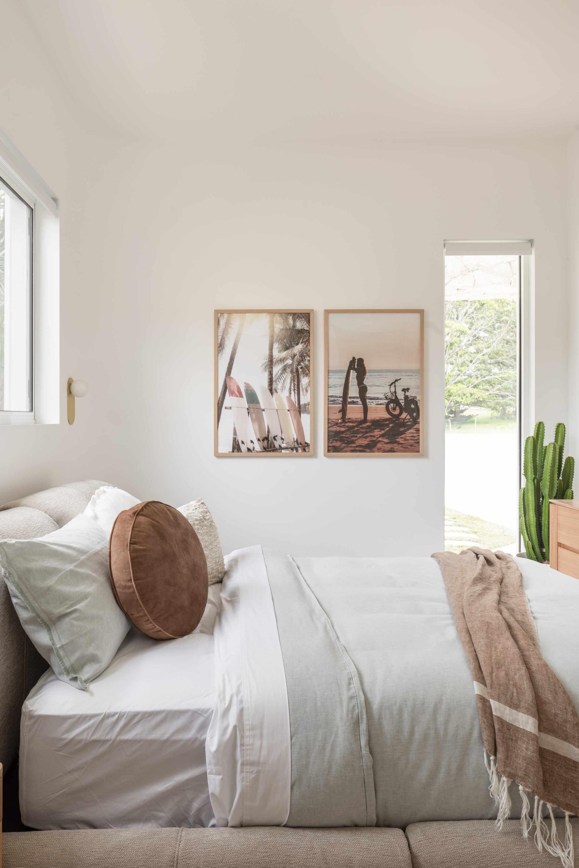 Morning Surf by Marina Brisset Art Print from Olive et Oriel where you can shop wallpaper and artworks online