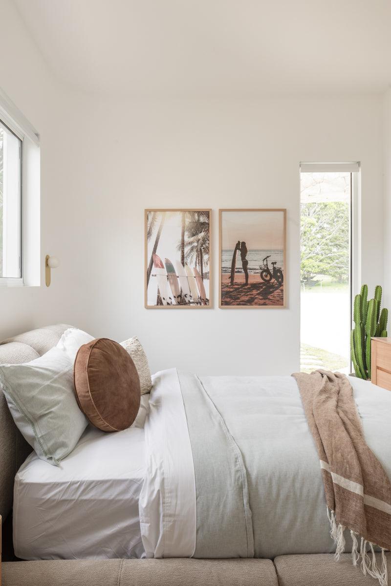 Sunset Beach | Hawaii Art Print from Olive et Oriel where you can shop wallpaper and artworks online