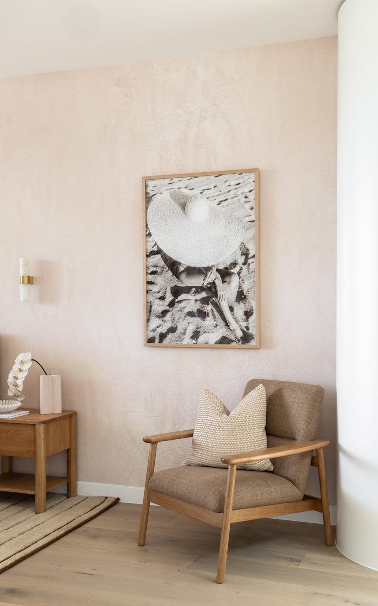 Seaside Bliss I Art Print from Olive et Oriel where you can shop wallpaper and artworks online