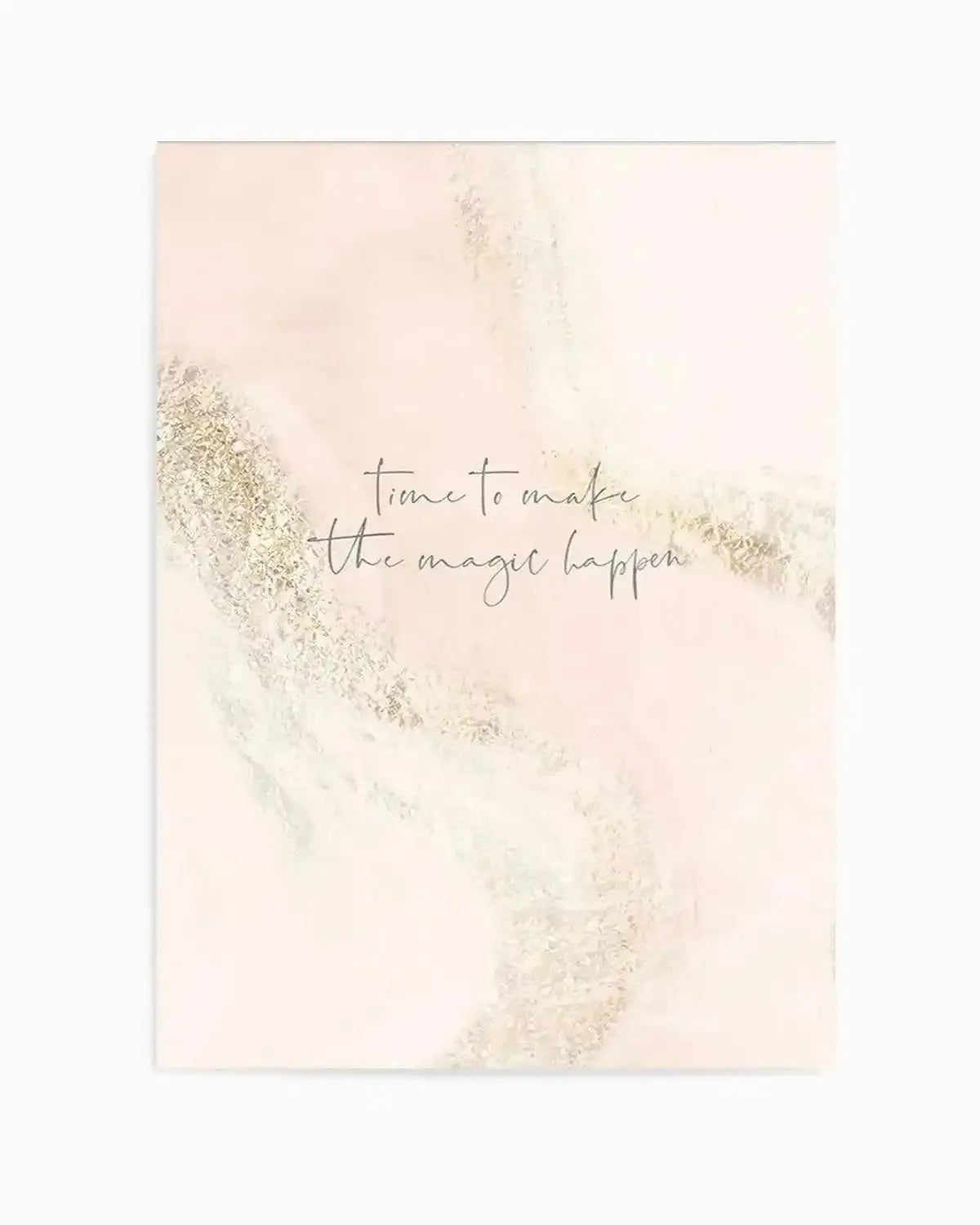 Time To Make The Magic Happen Art Print from Olive et Oriel where you can shop wallpaper and artworks online