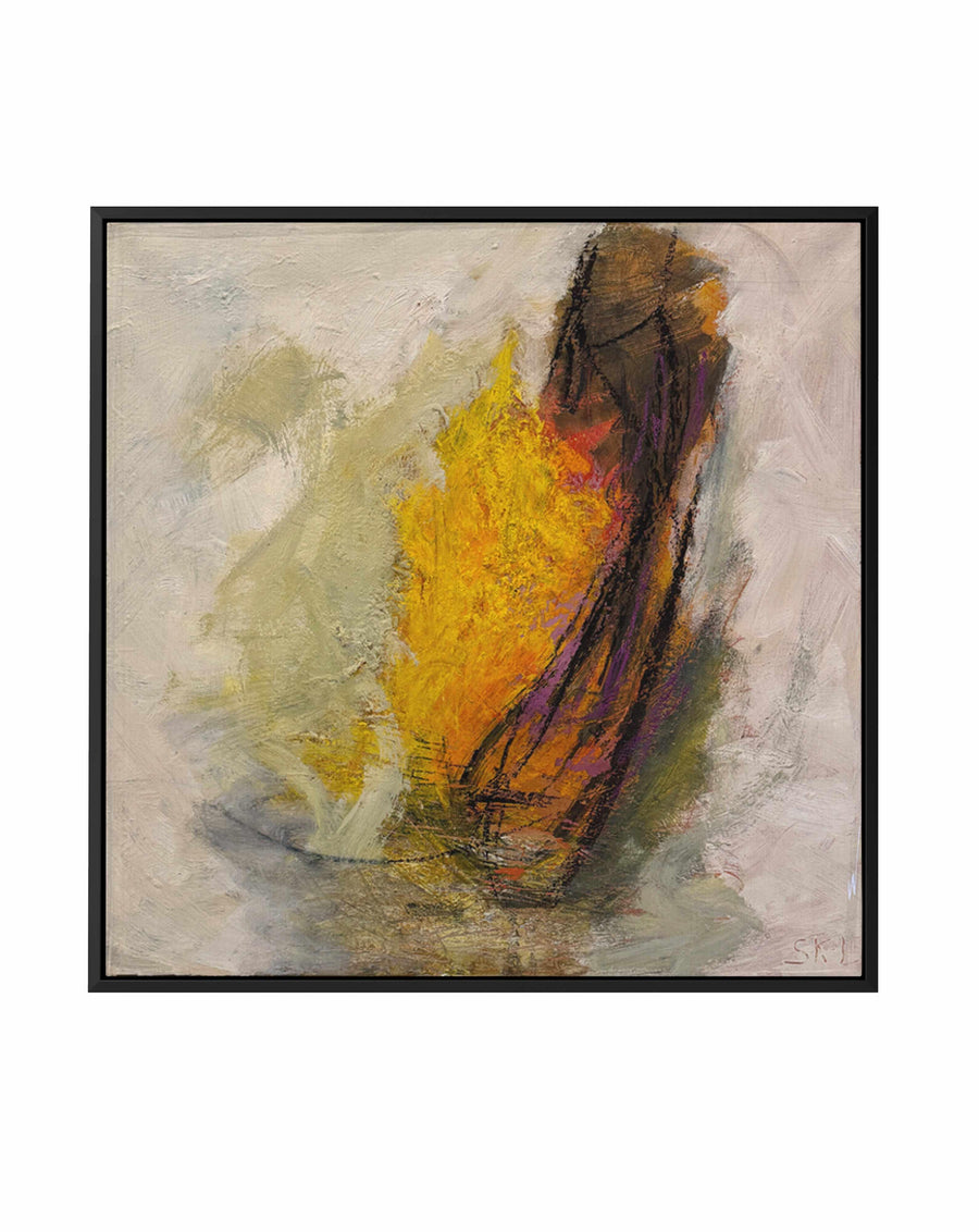Time by Svend Kindt-Larsen | Framed Canvas Art Print from Olive et Oriel where you can shop wallpaper and artworks online