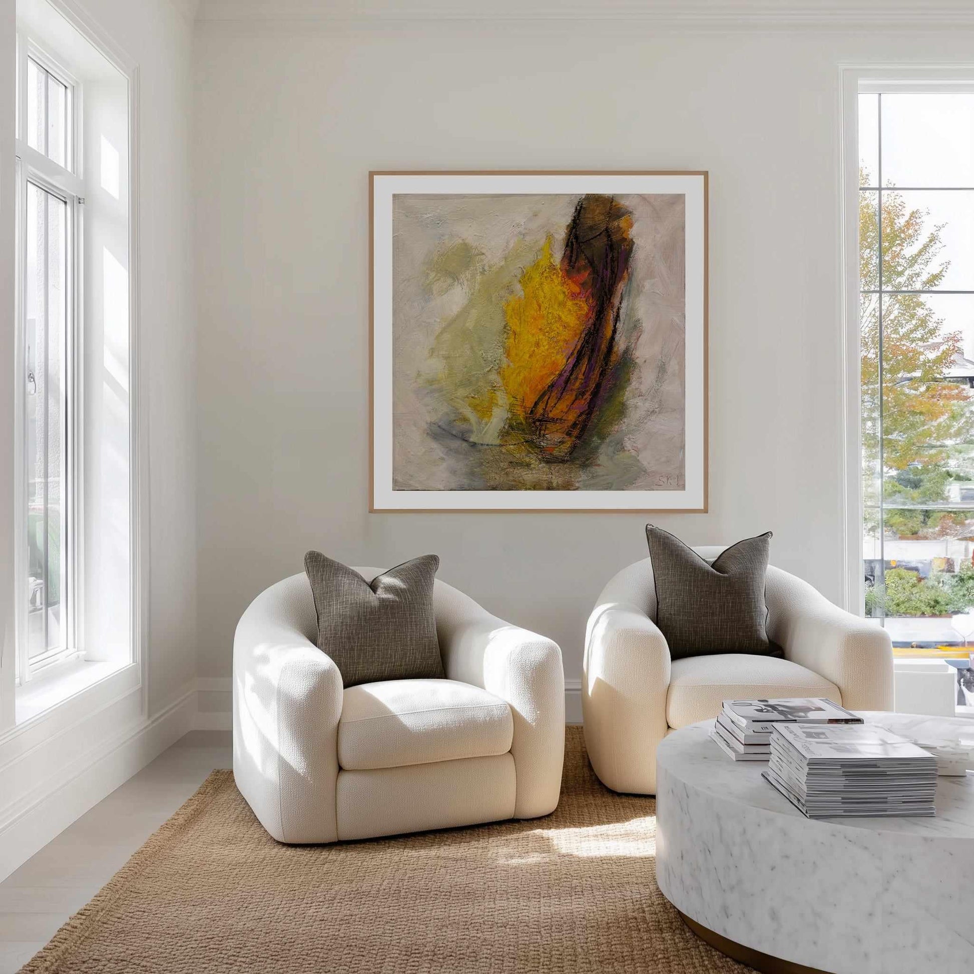 Time by Svend Kindt-Larsen | Art Print from Olive et Oriel where you can shop wallpaper and artworks online