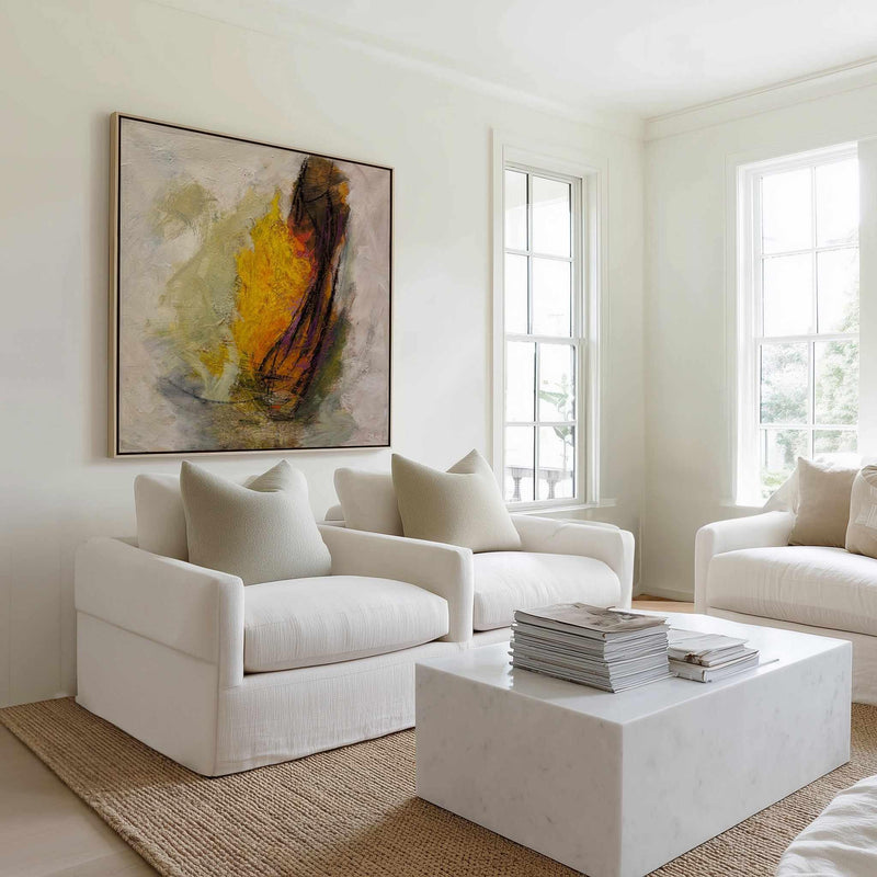 Time by Svend Kindt-Larsen | Framed Canvas Art Print from Olive et Oriel where you can shop wallpaper and artworks online