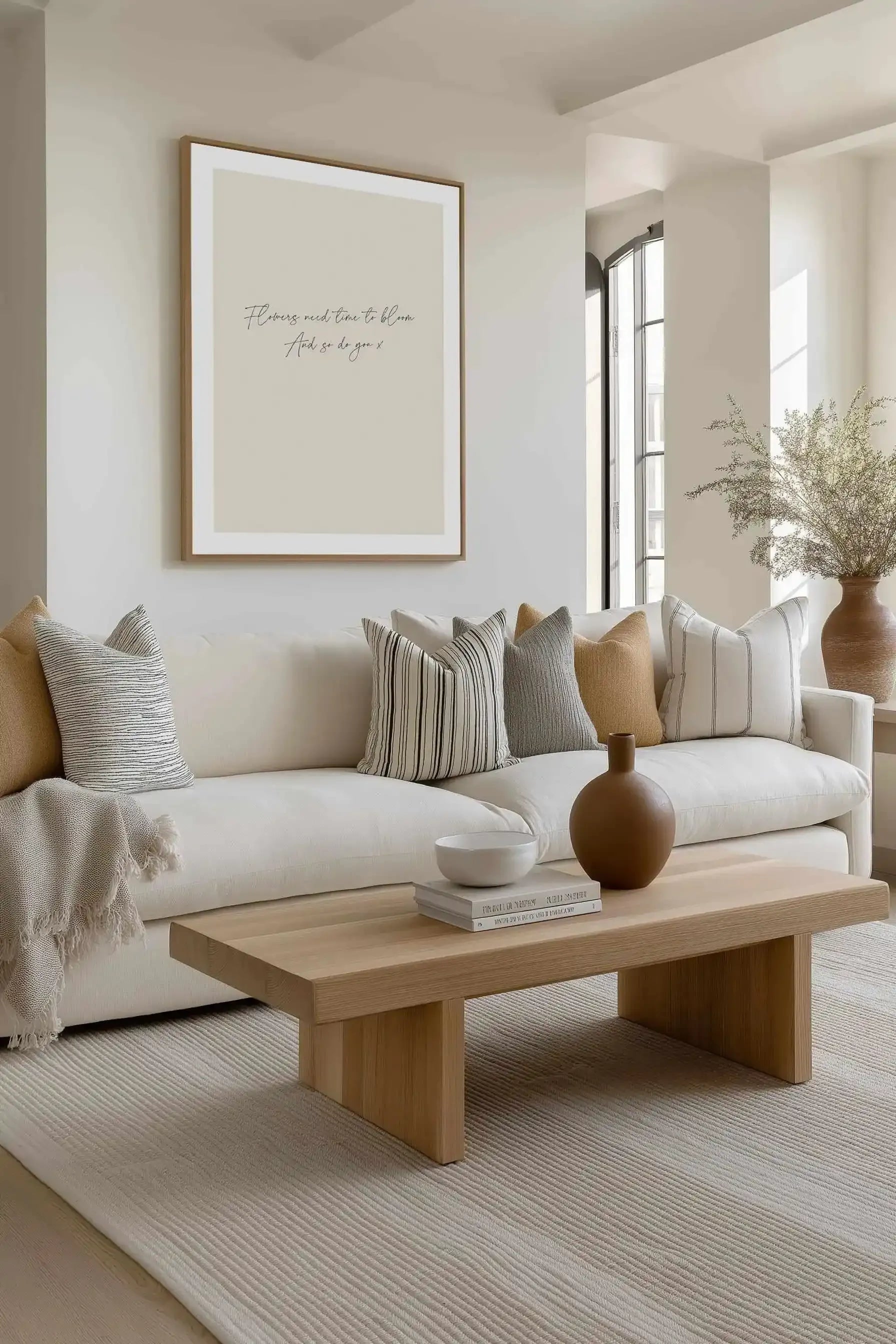 Time to Bloom Art Print from Olive et Oriel where you can shop wallpaper and artworks online