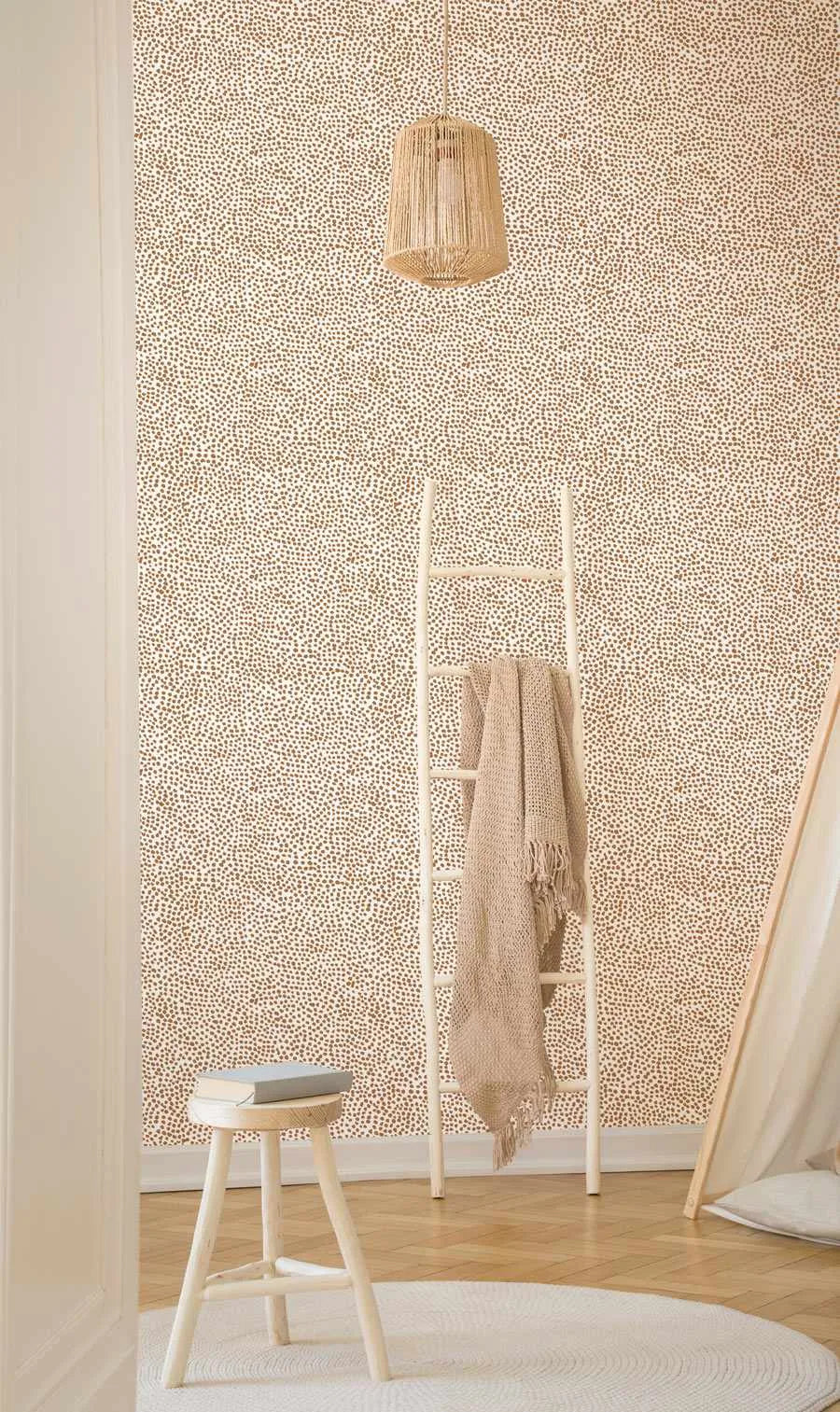 Tiny Dots Wallpaper in Terra-Wallpaper-Buy Kids Removable Wallpaper Online Our Custom Made Children‚àö¬¢‚Äö√á¬®‚Äö√ë¬¢s Wallpapers Are A Fun Way To Decorate And Enhance Boys Bedroom Decor And Girls Bedrooms They Are An Amazing Addition To Your Kids Bedroom Walls Our Collection of Kids Wallpaper Is Sure To Transform Your Kids Rooms Interior Style From Pink Wallpaper To Dinosaur Wallpaper Even Marble Wallpapers For Teen Boys Shop Peel And Stick Wallpaper Online Today With Olive et Oriel