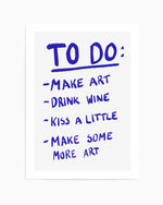 To Do By Athene Fritsch  | Art Print