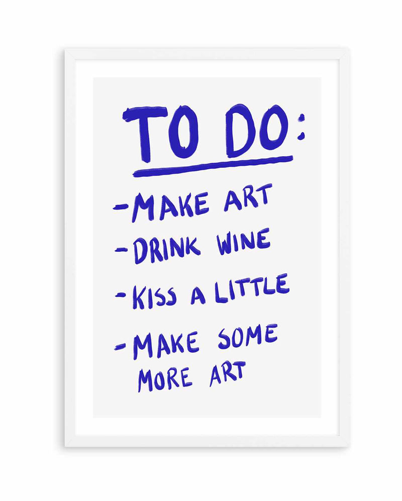 To Do By Athene Fritsch  | Art Print