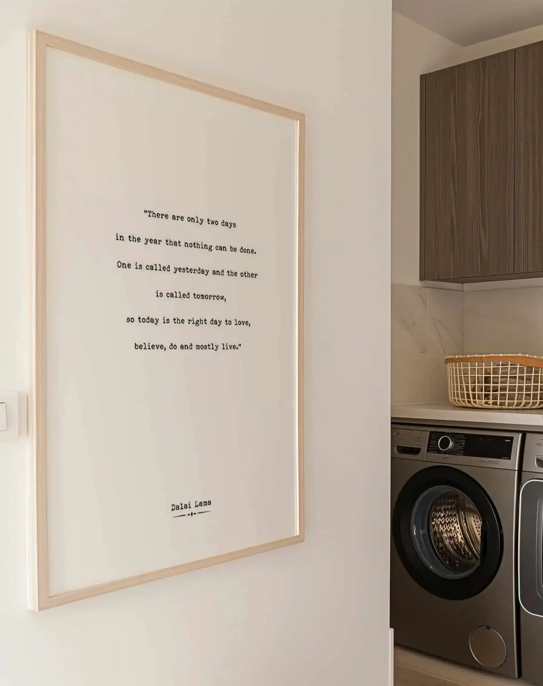 Today Is The Right Day Art Print from Olive et Oriel where you can shop wallpaper and artworks online